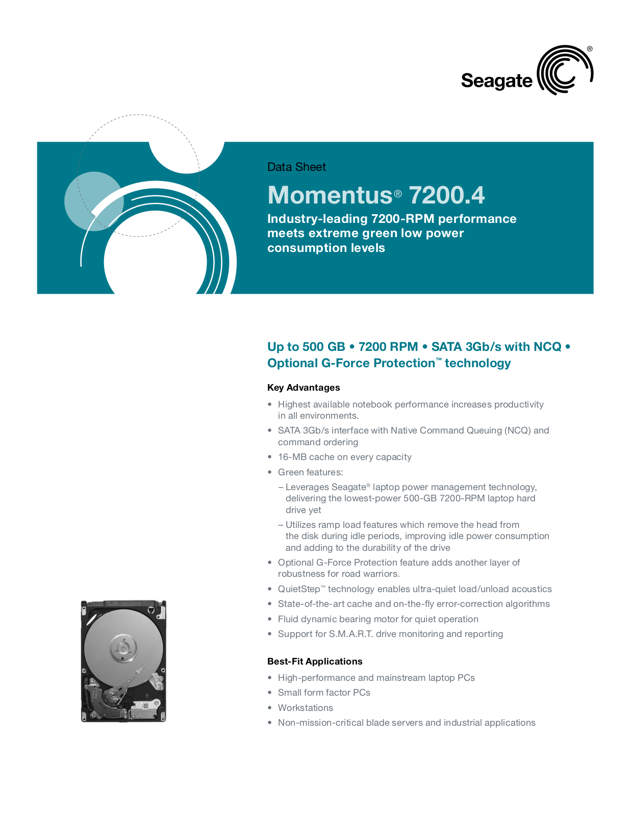 Seagate ST9640420AS User Manual