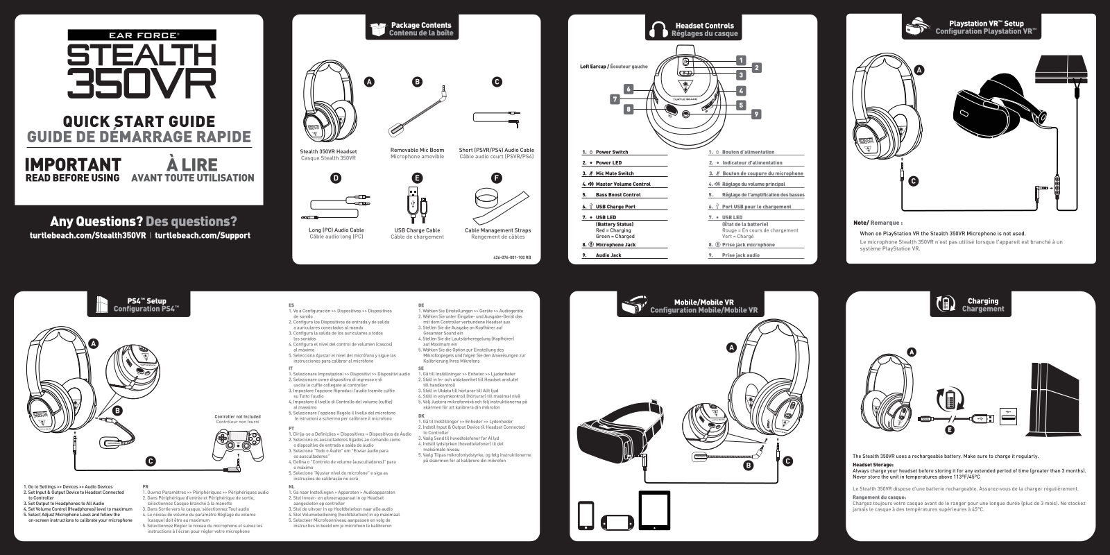Turtle Beach Stealth 350VR operation manual