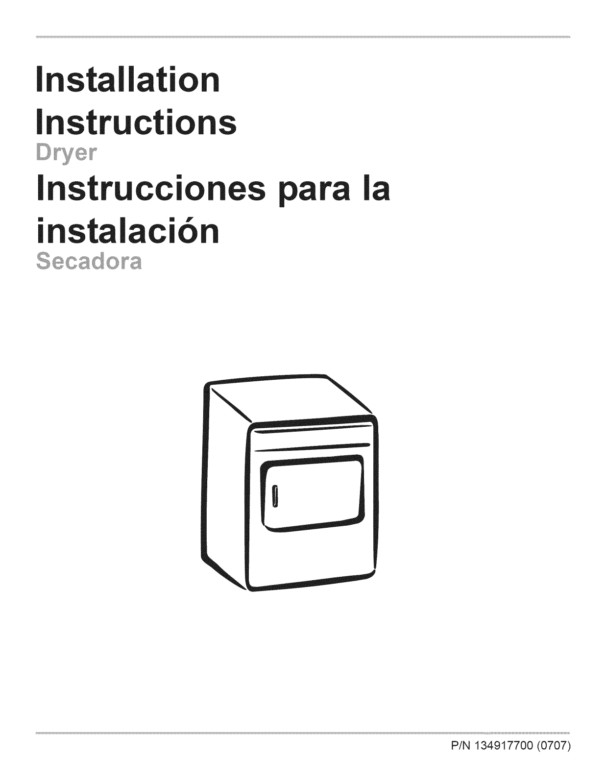Frigidaire FEQ1442ES1, FEQB4000FS1, GLEQ2152EE0, GLEQ2152EE1, GLEQ2152ES1 Installation Guide - ManualMachine.com