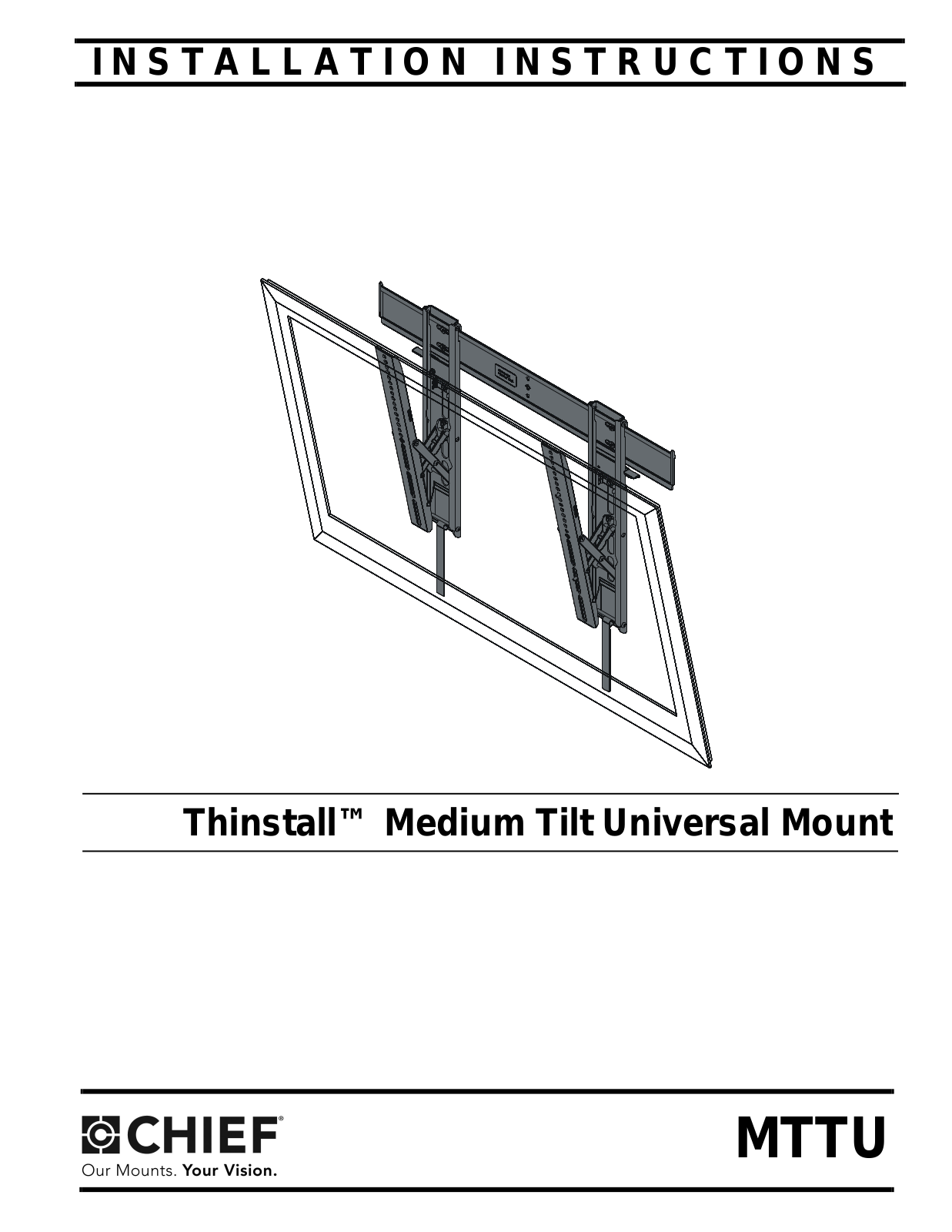 CHIEF MTTU User Manual