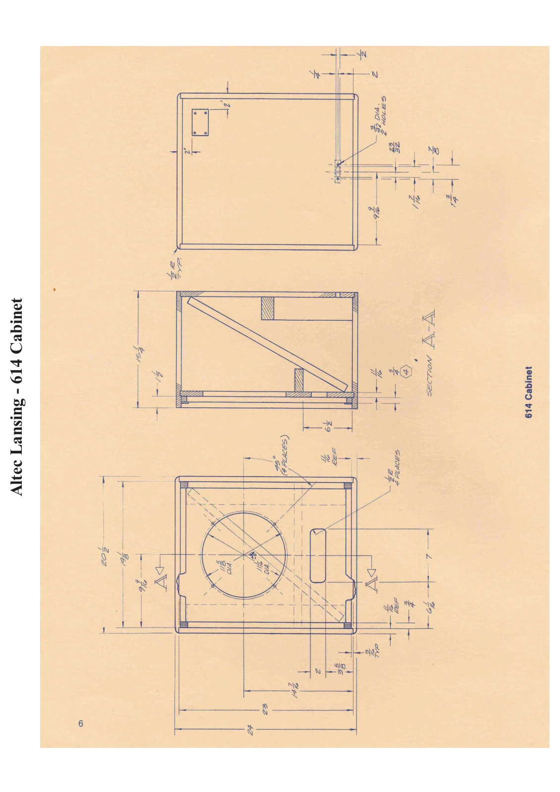 Altec 614 Service Manual