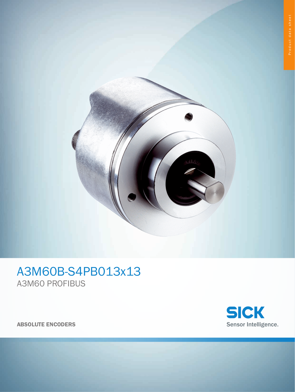 Sick A3M60B-S4PB013X13 Data Sheet