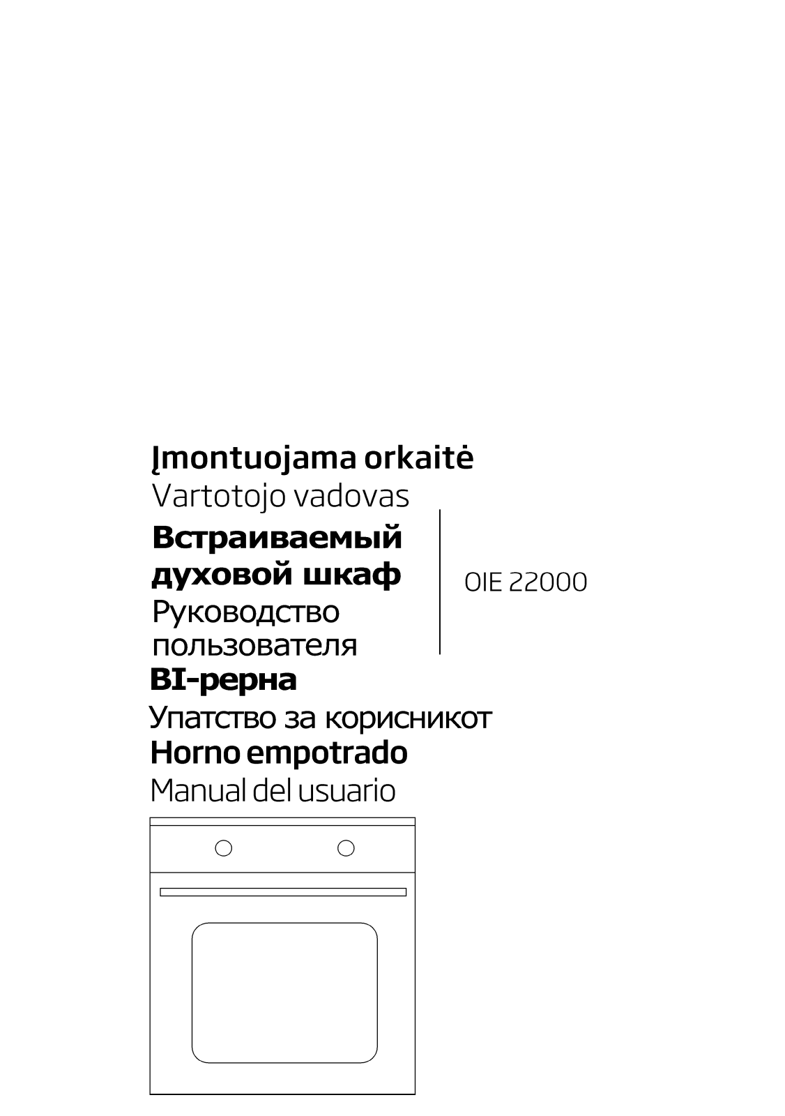 Beko OIE22000 User manual