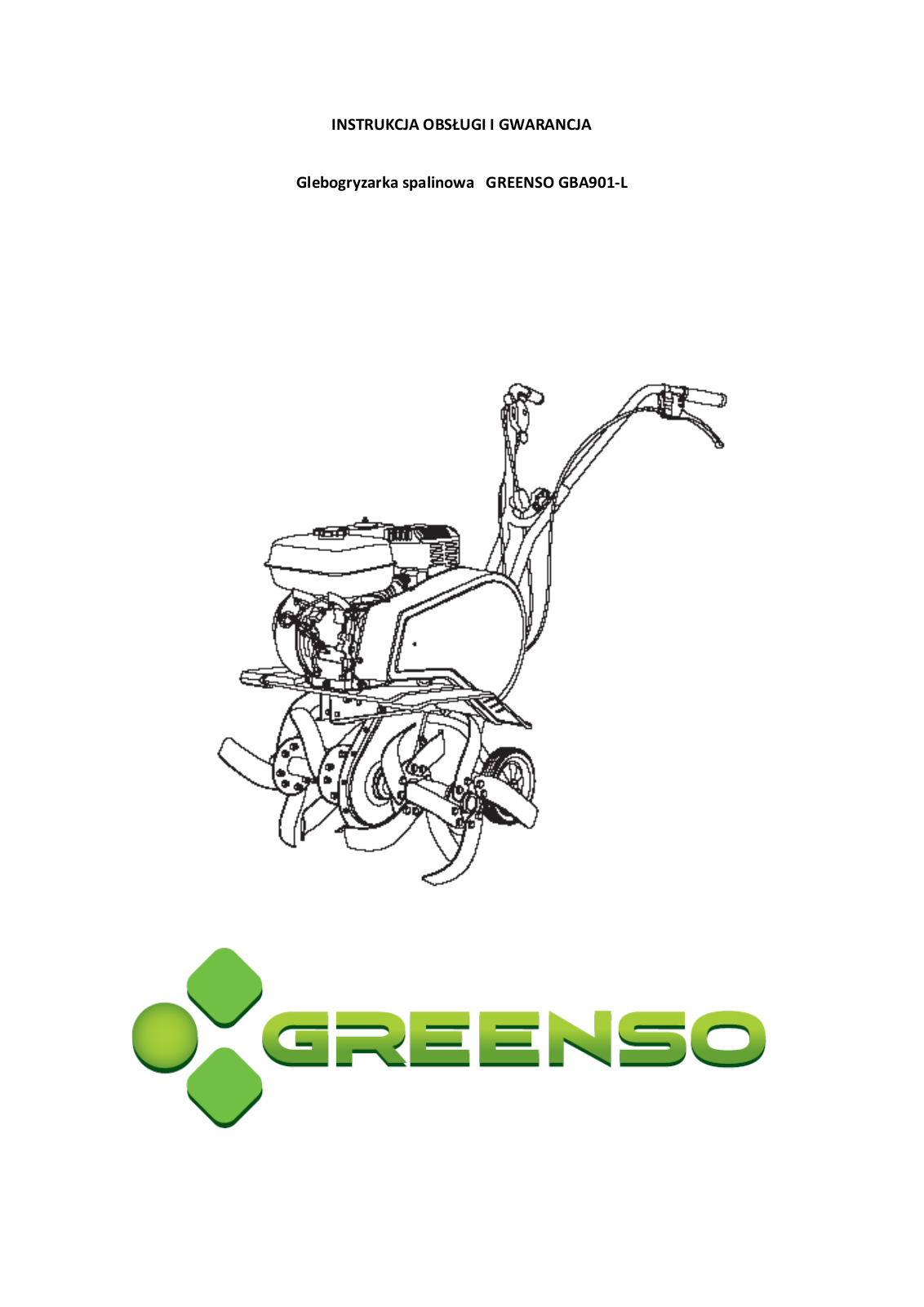 GREENSO GB901-L Loncin G200FA User guide - ManualMachine.com
