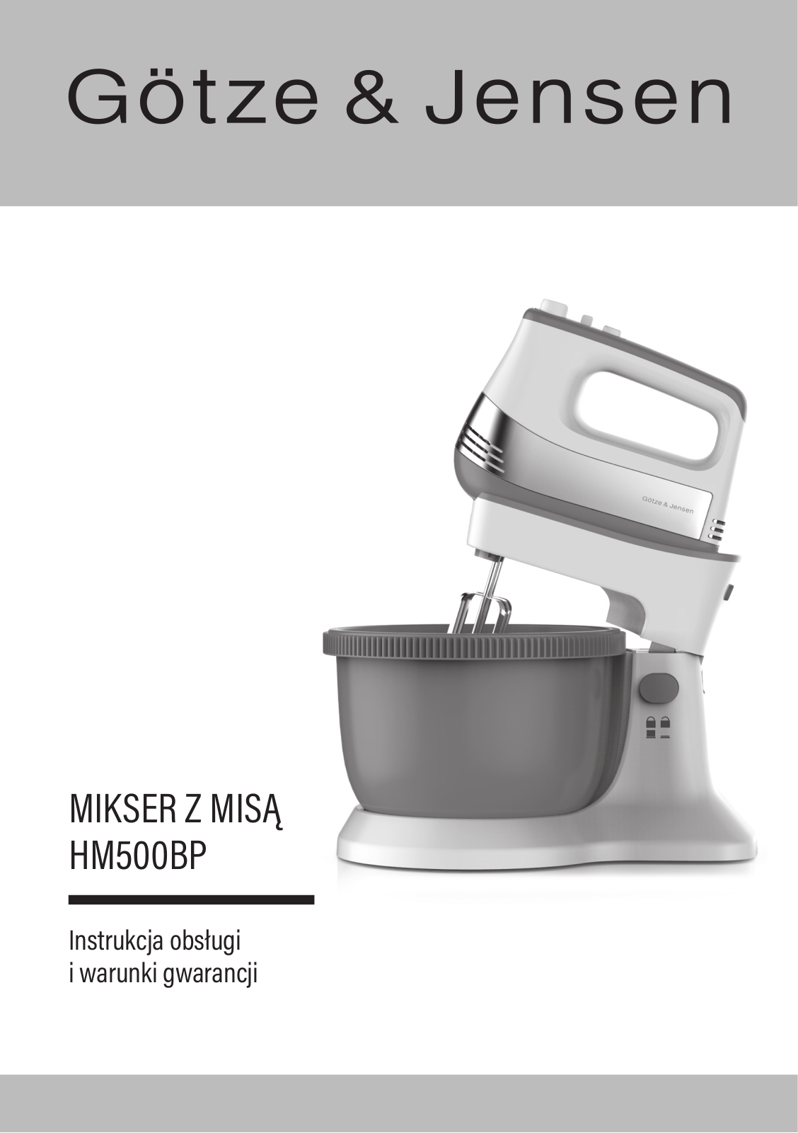 GOTZE & JENSEN HM500BP User guide - ManualMachine.com