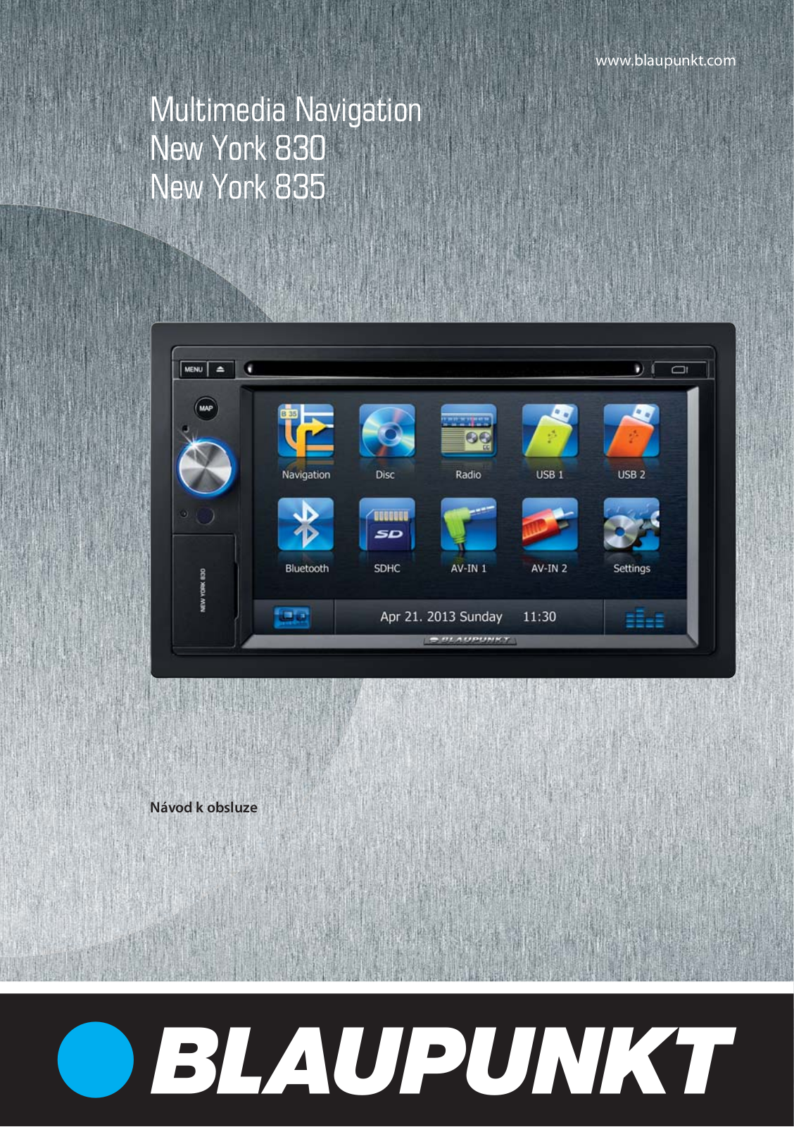 Blaupunkt New York 835, New York 830 User Manual