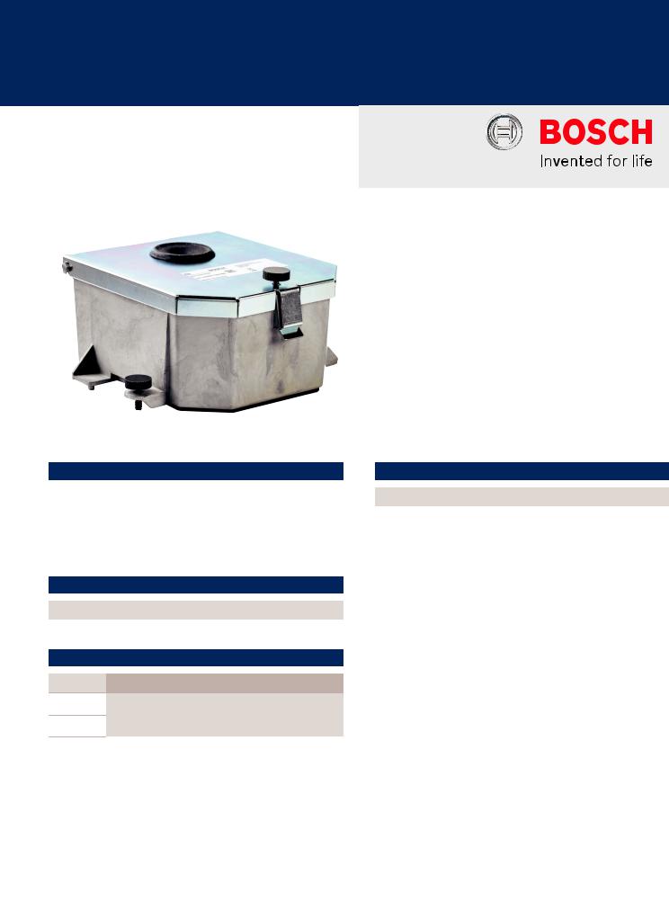 Bosch NDA-4020-PLEN Specsheet