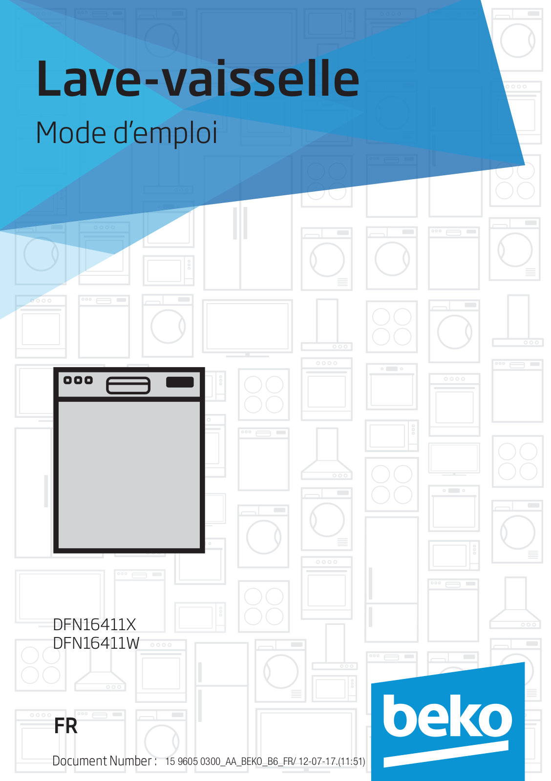 Beko DFN16411X User manual