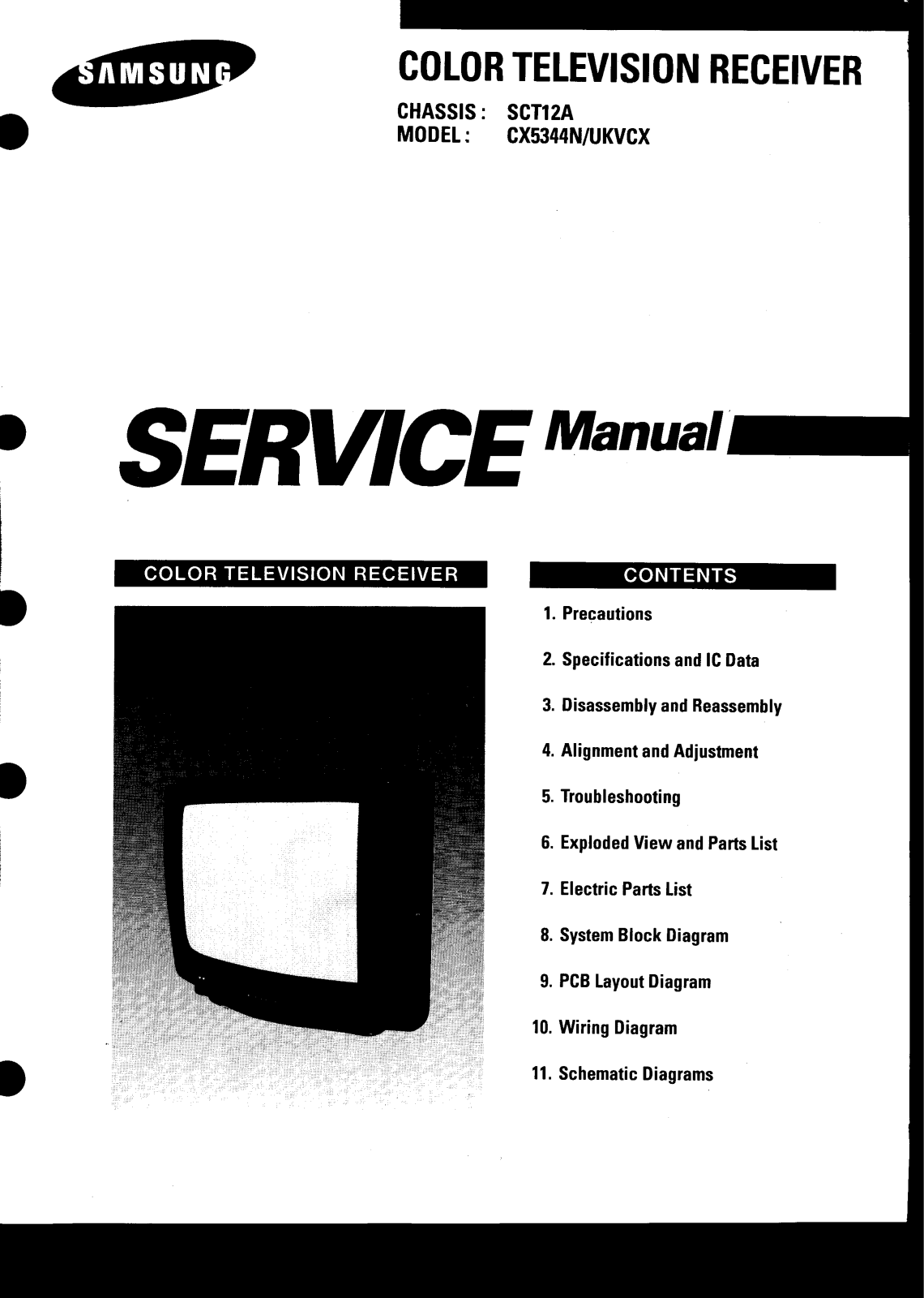 Samsung CX5344N-UKVCX Service Manual