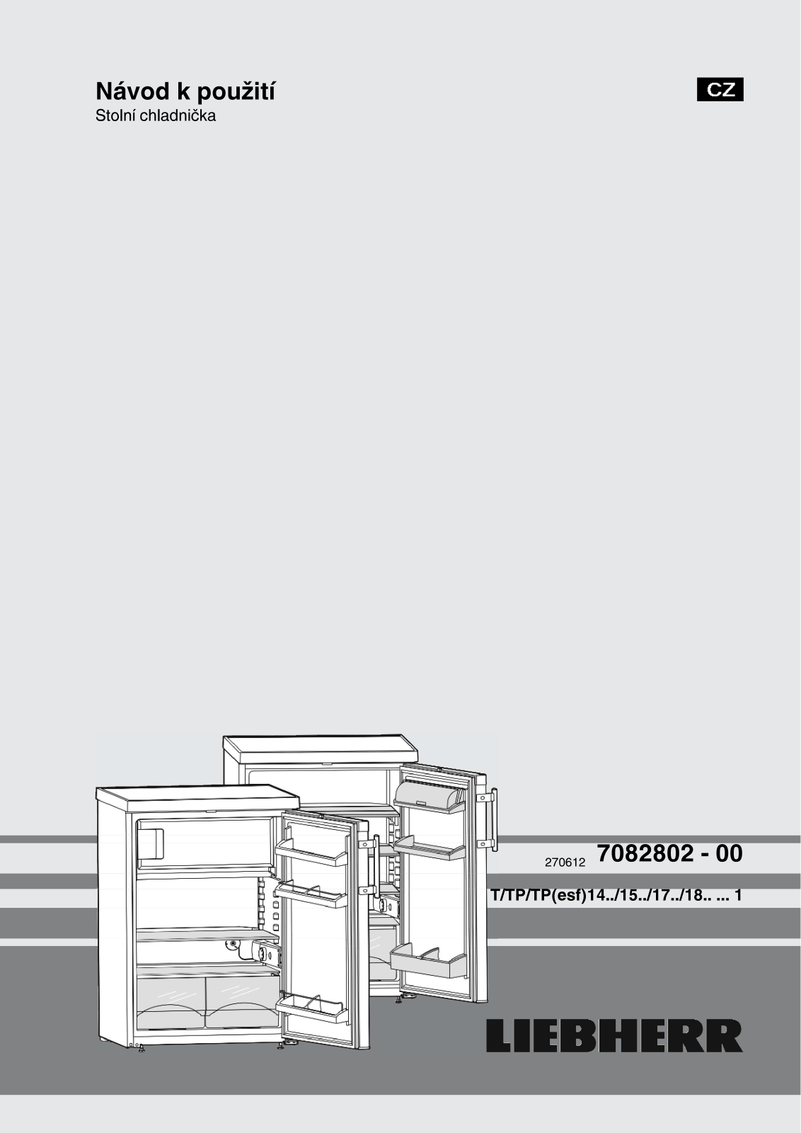 Liebherr TP 1764 User Manual