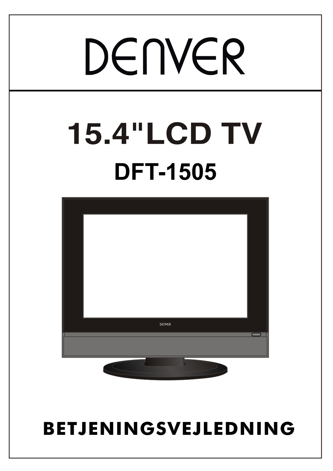 Denver DFT-1505 Instruction Manual