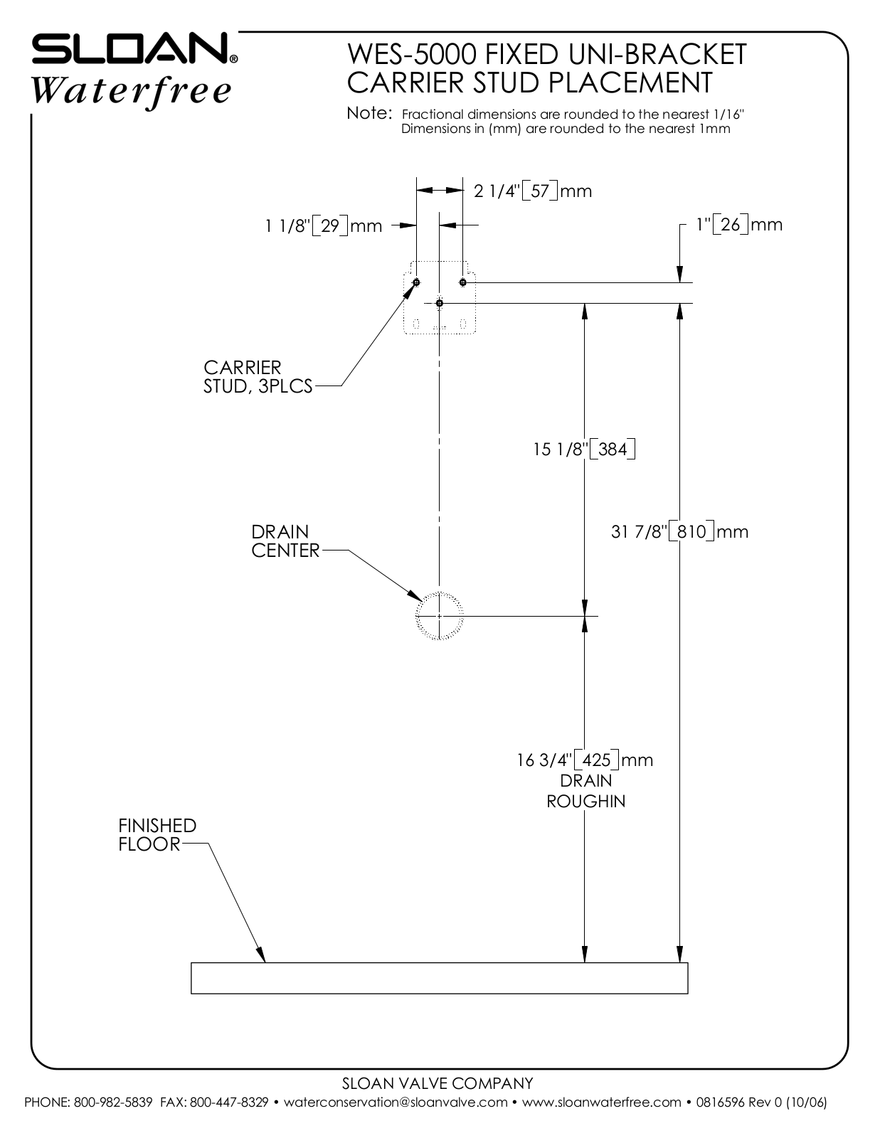 Sloan WES 5000 User Manual