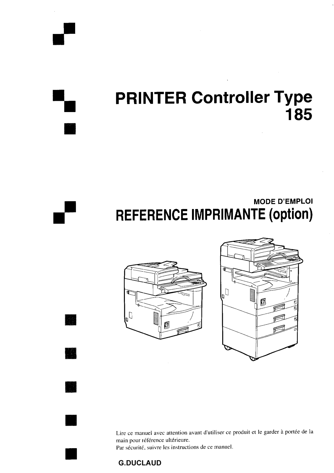 Ricoh AFICIO 150 User Manual