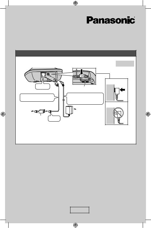 Panasonic KXTG5521FX, KXTG5511FX Quick guide