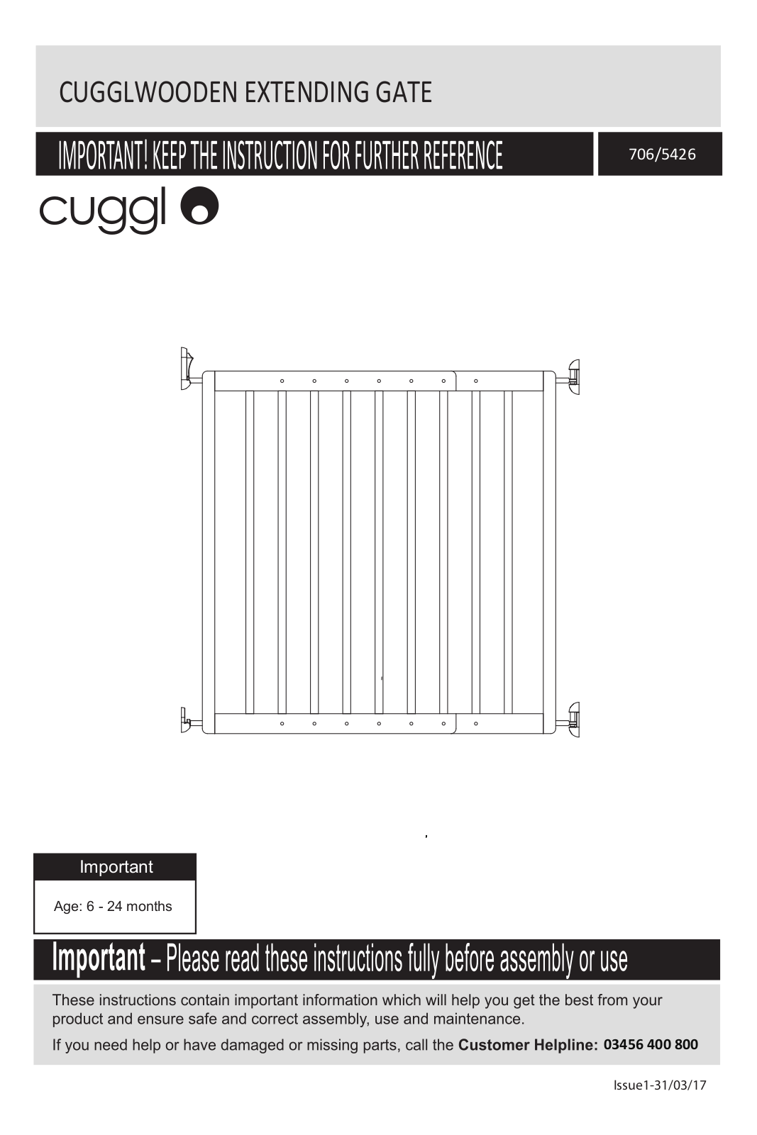 CUGGL 706/5426 User guide - ManualMachine.com