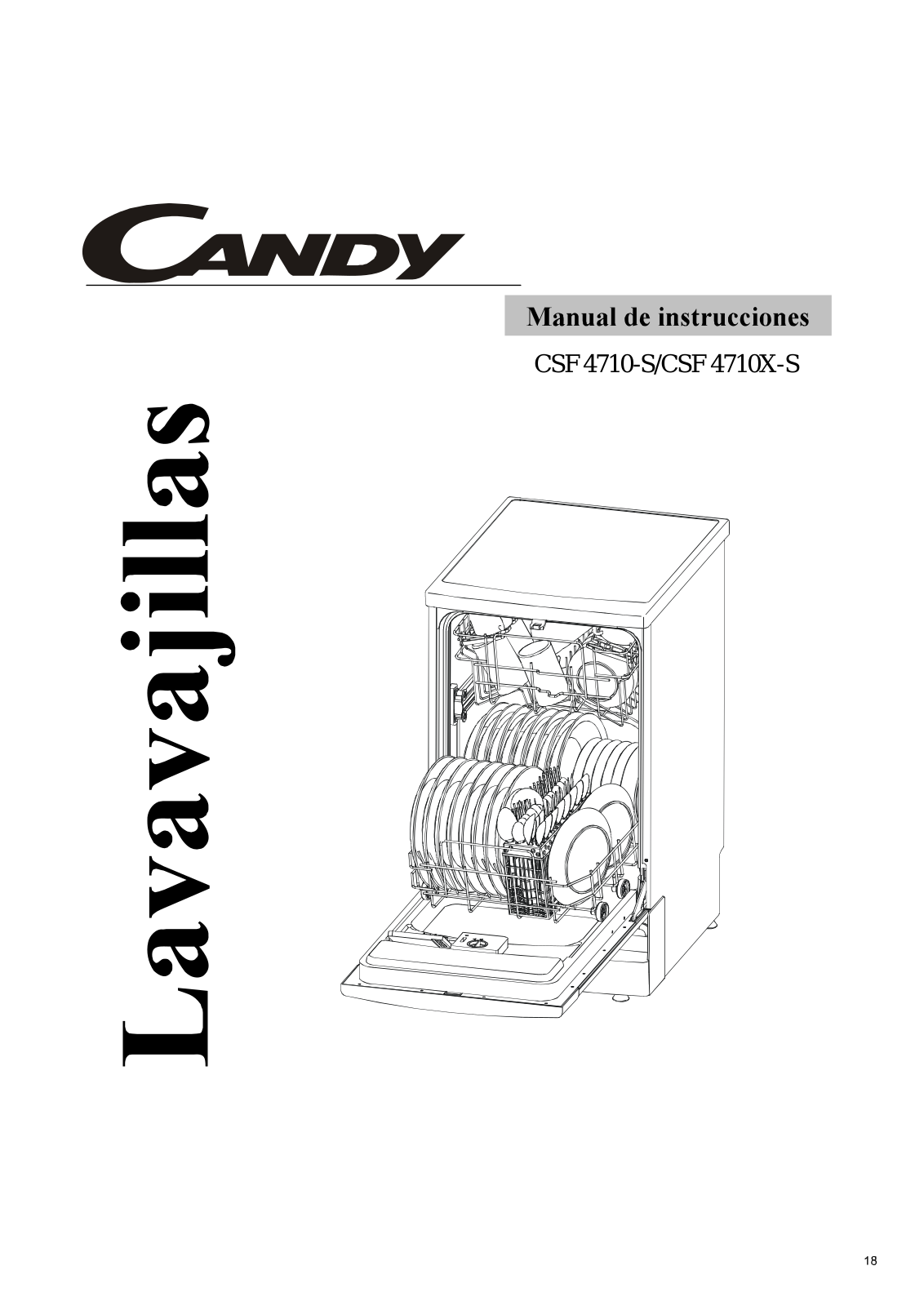 Candy CSF 4710 User Manual