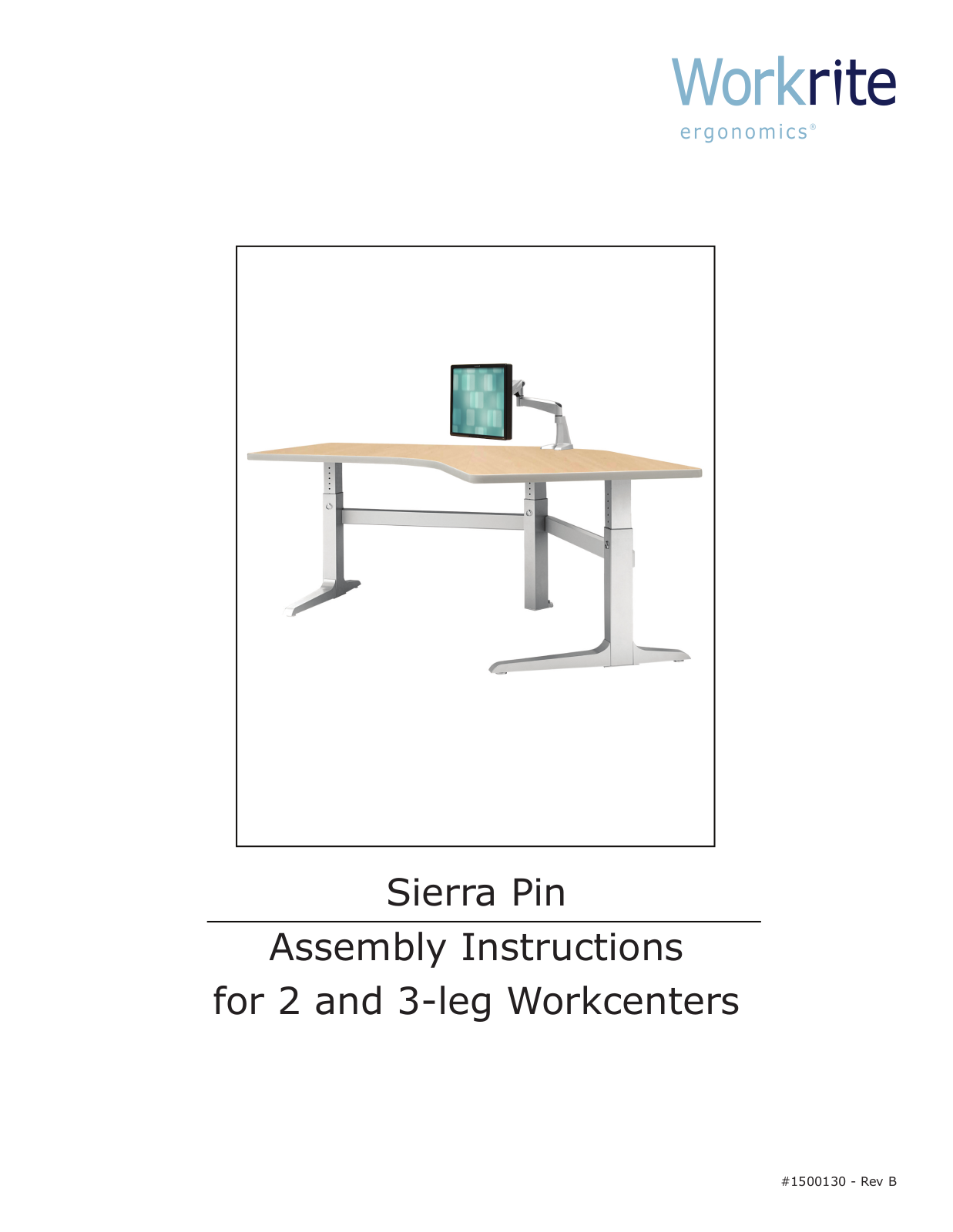 Workrite Sierra Pin Assembly Instructions