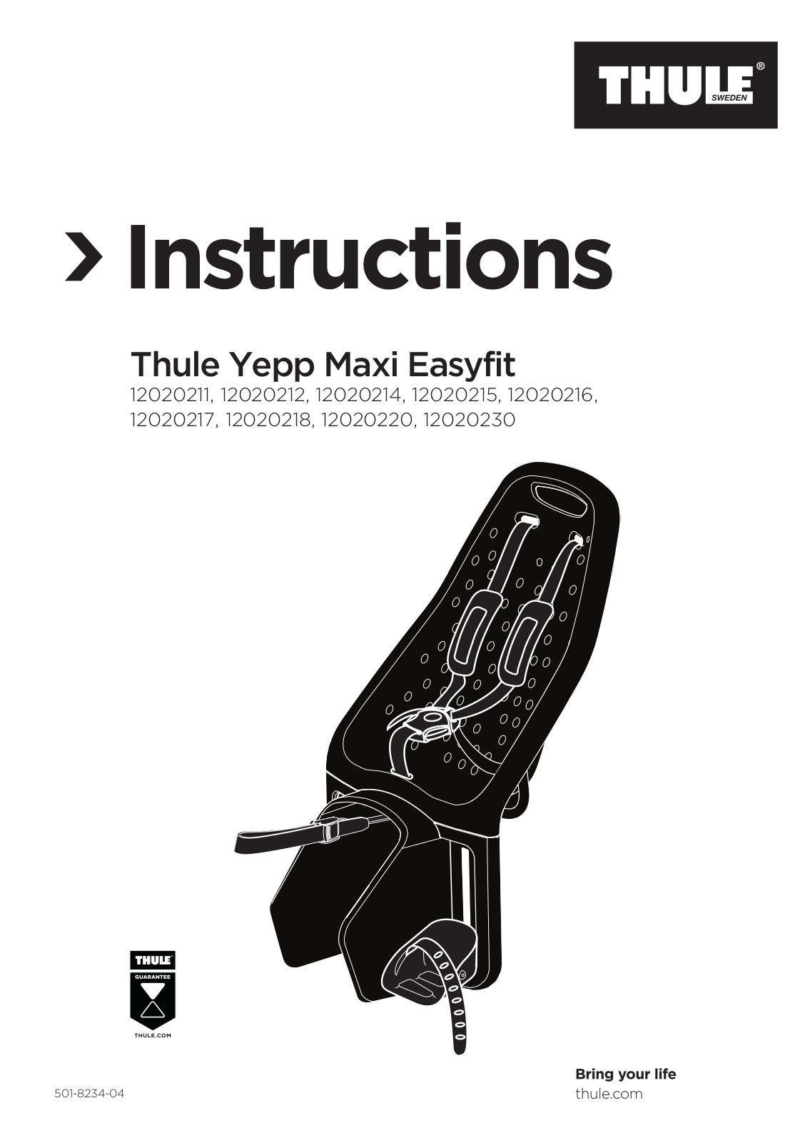 Thule Yepp Maxi Easyfit User Manual