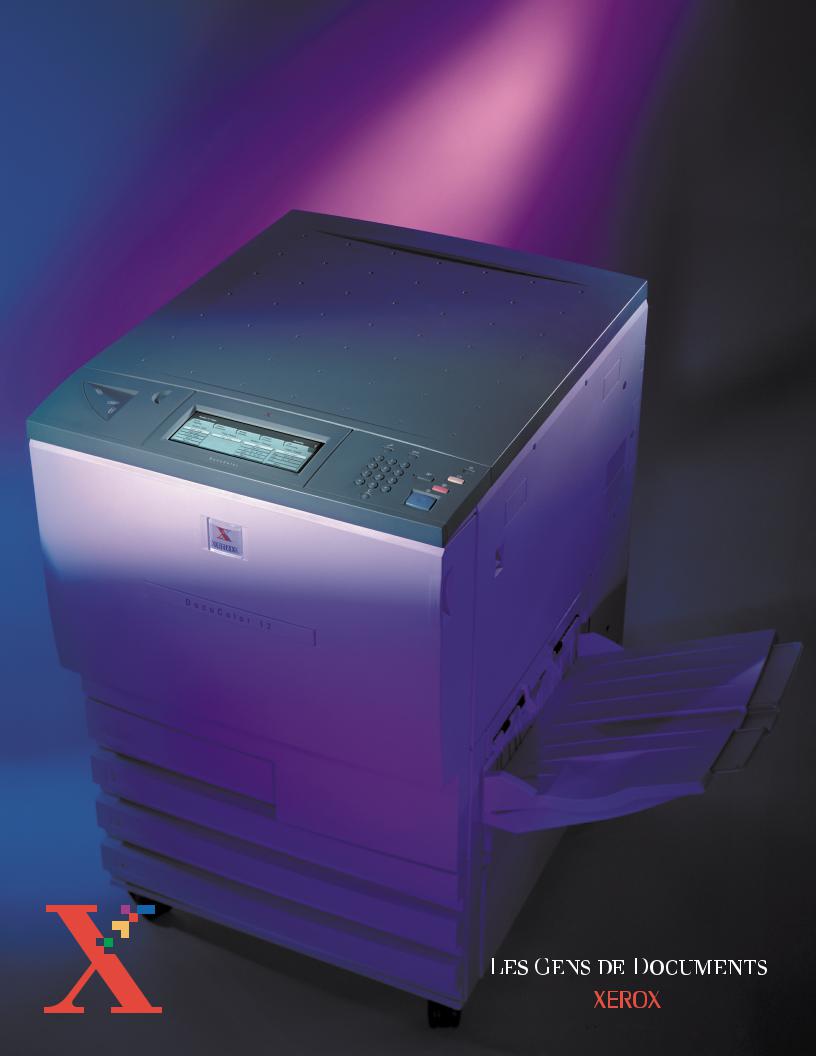 Xerox DocuColor 12 User Manual