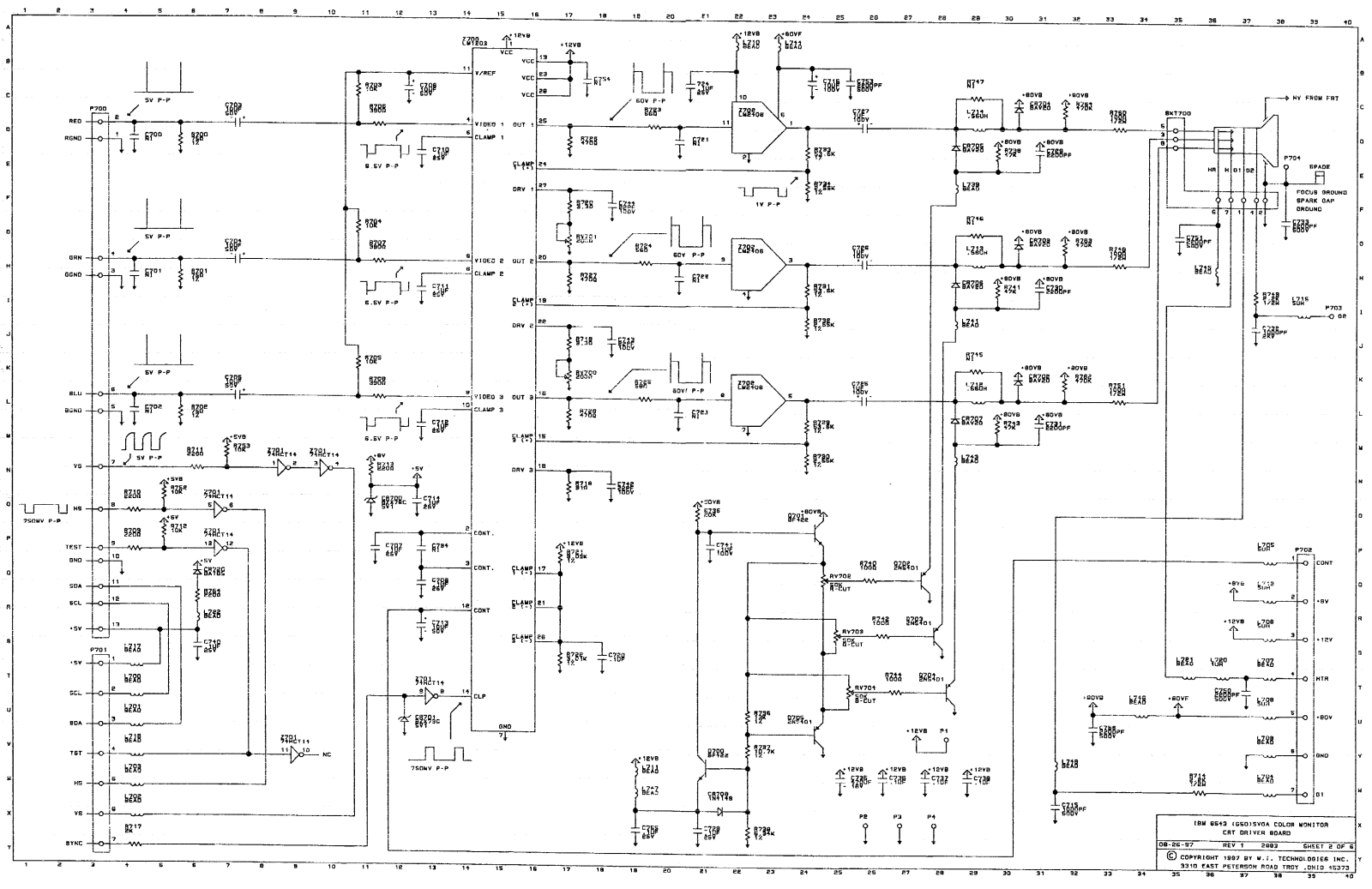 IBM 6542 105 Diagram