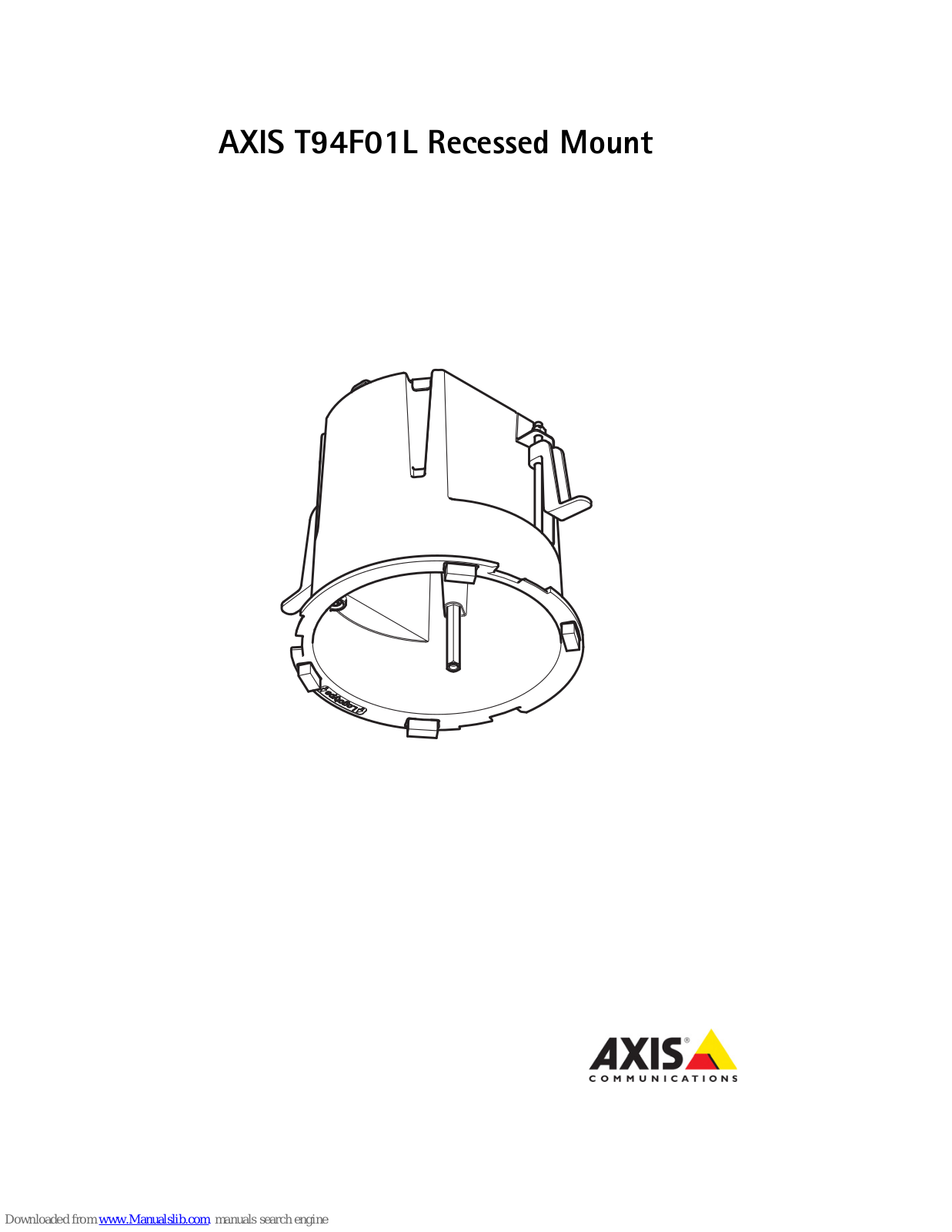 Axis T94F01L Installation Instructions Manual