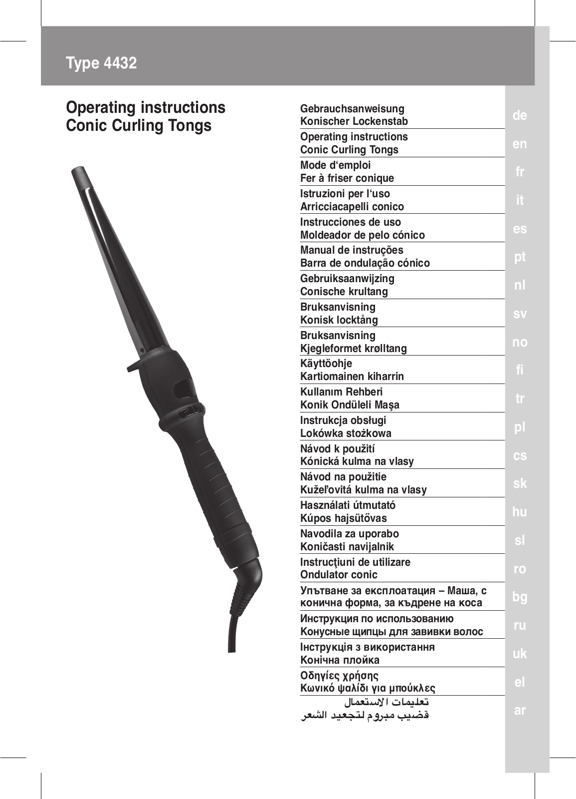 Moser 4437 User Manual