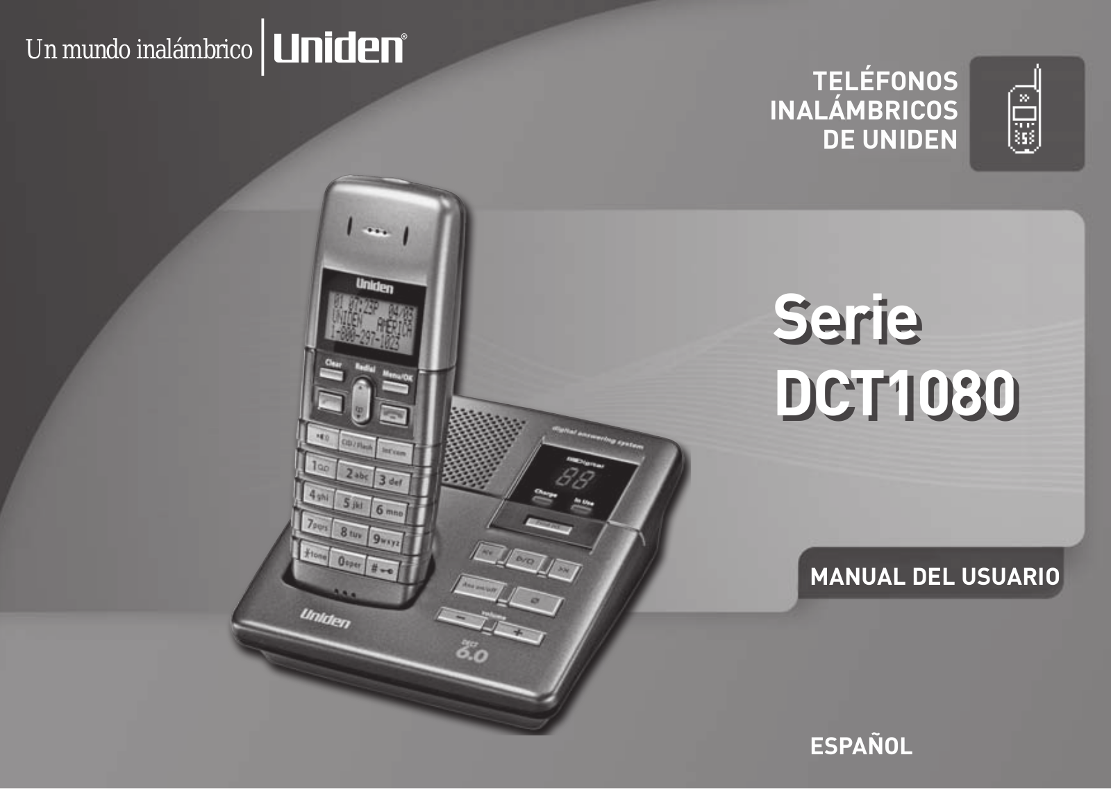 Uniden DECT1080 Owner's Manual