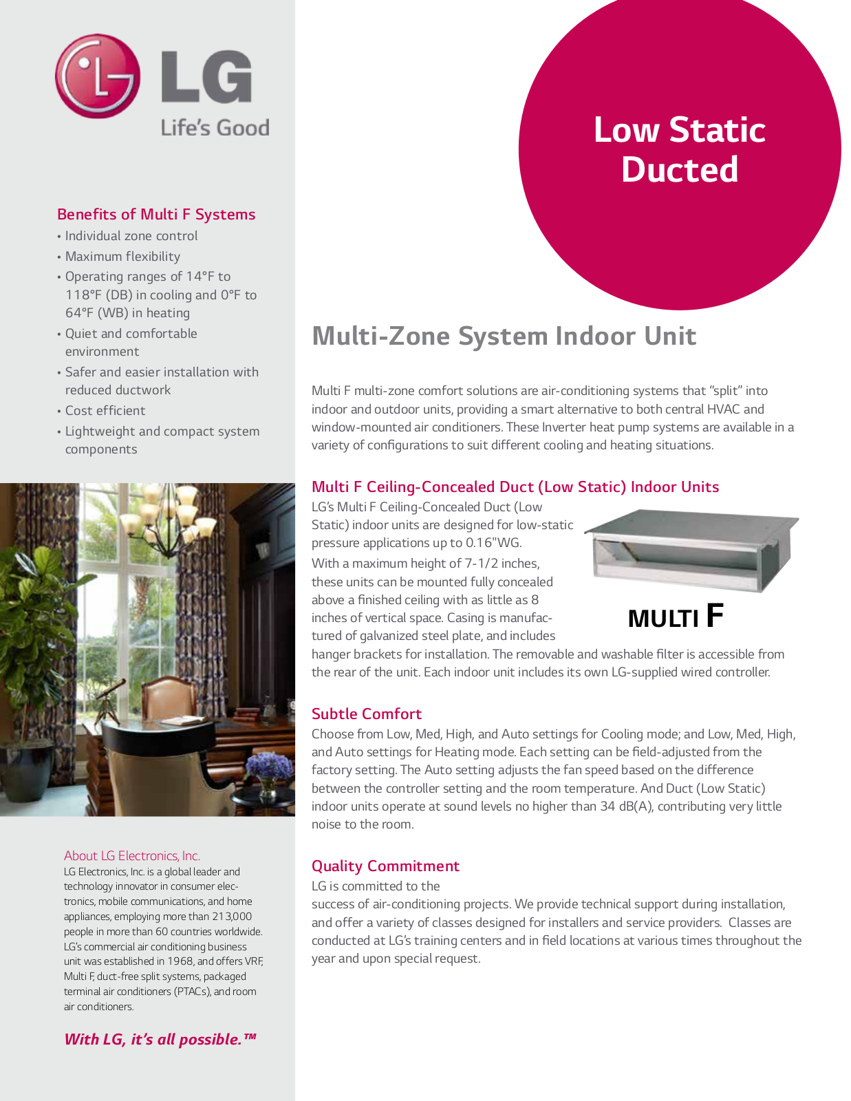 LG LMDN185HV Specs