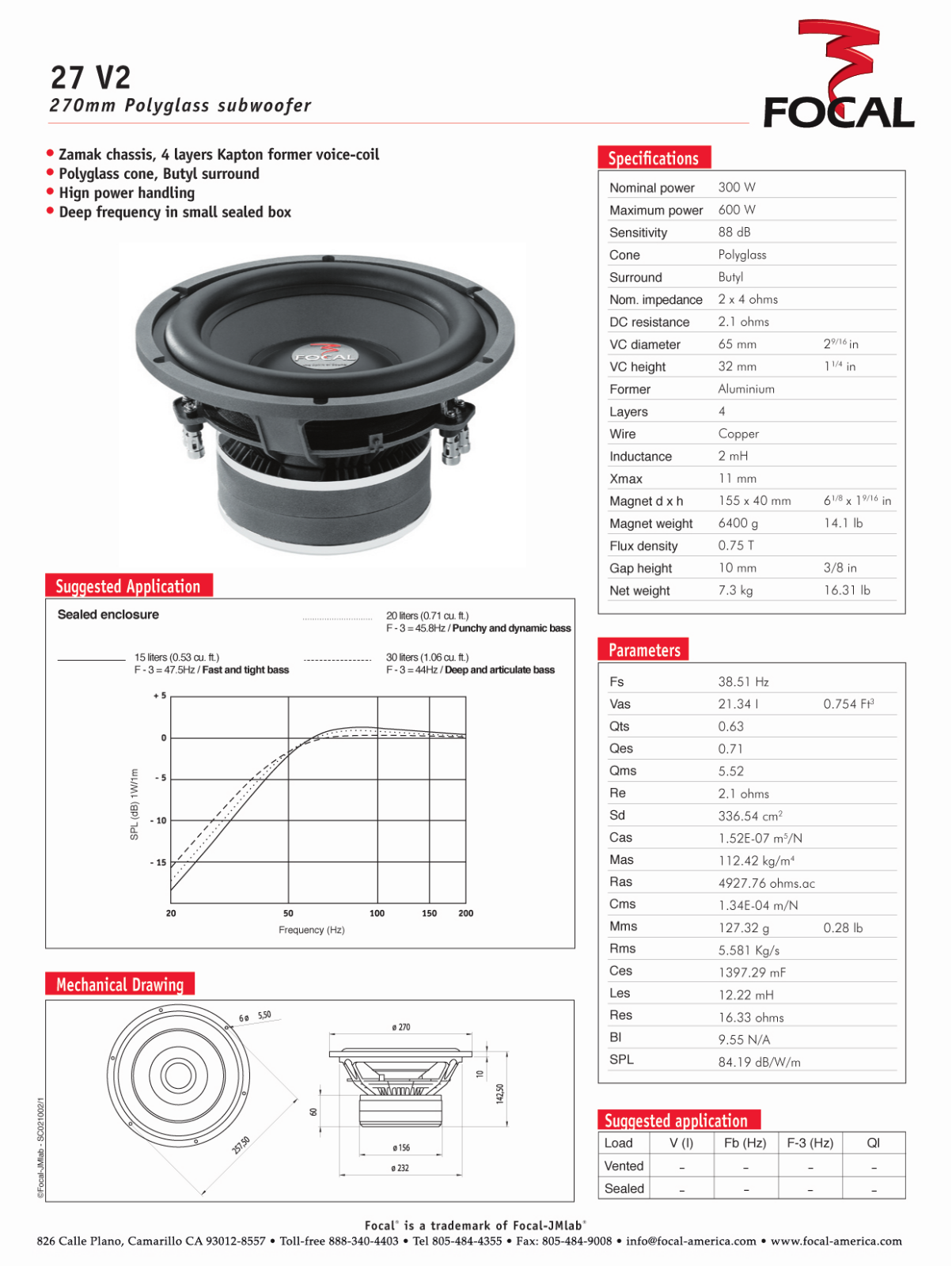 Focal 27 V2 User Manual