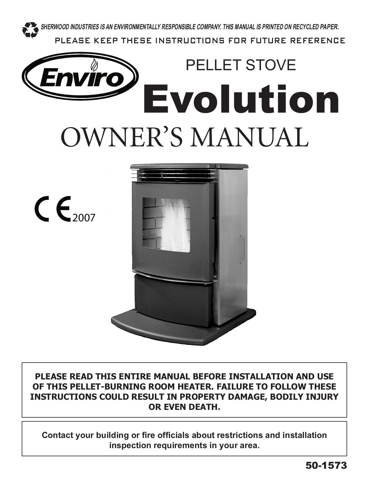 Enviro 50-1573 User Manual