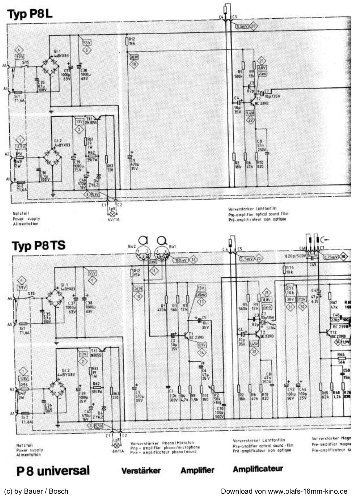 Bauer P8 l Schematic - ManualMachine.com