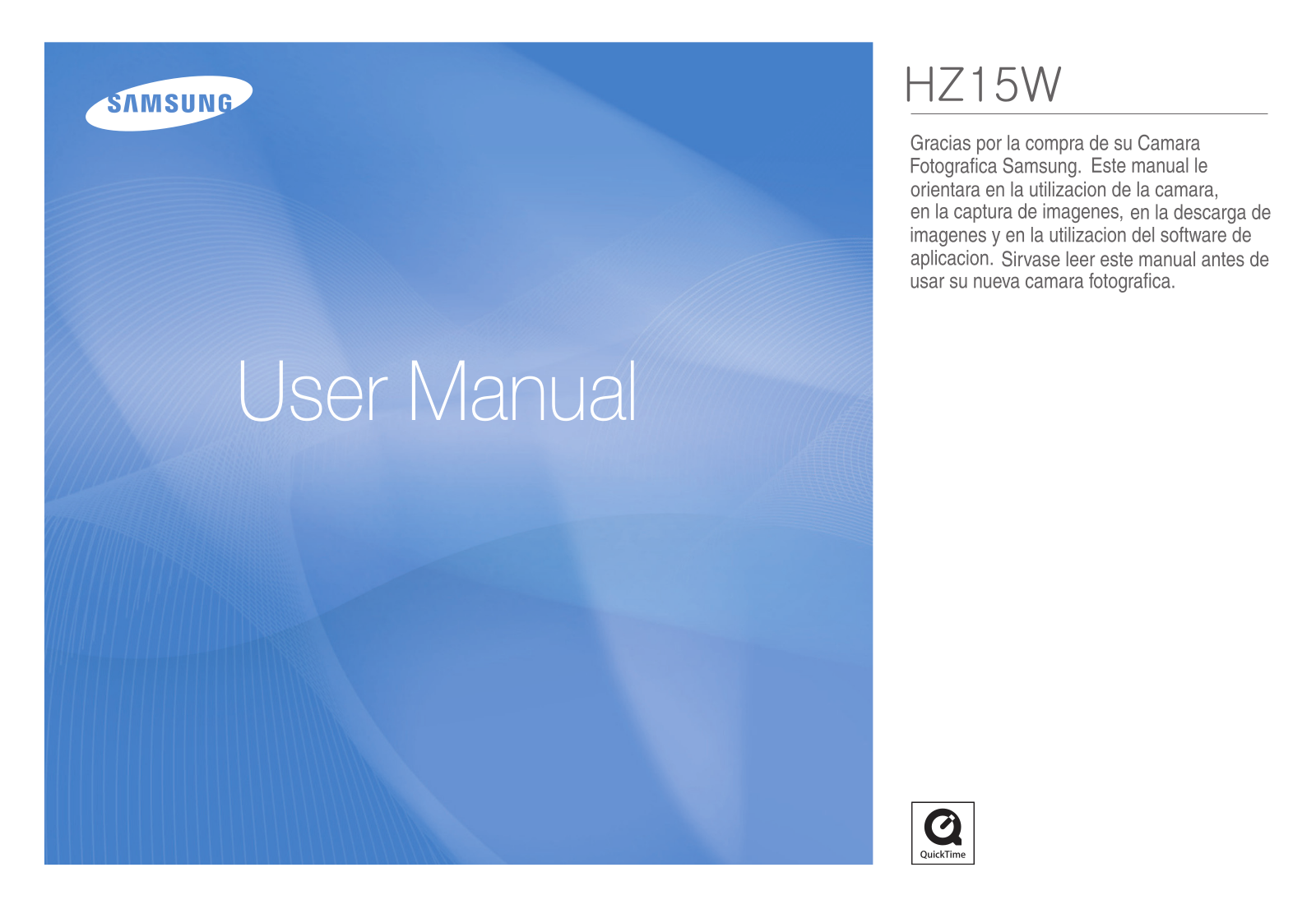 Samsung HZ15W User Manual