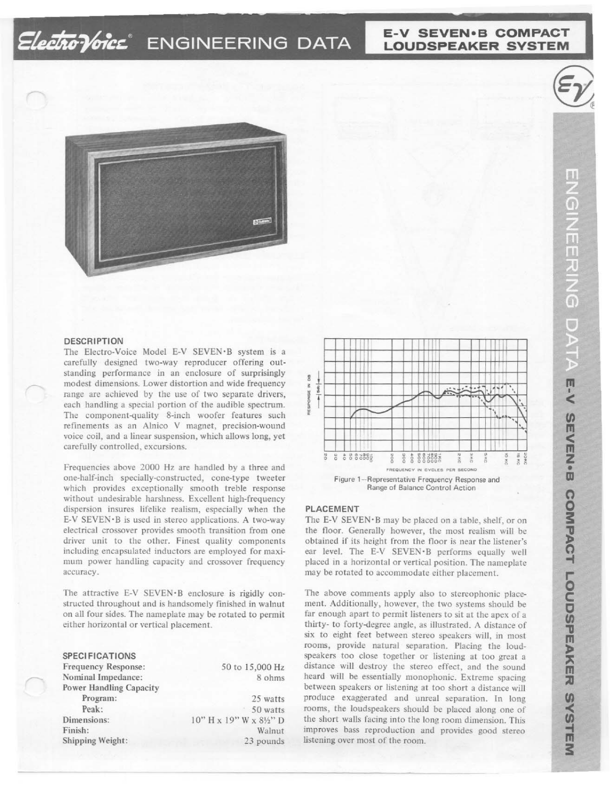 Electro-Voice E-V Seven-B User Manual