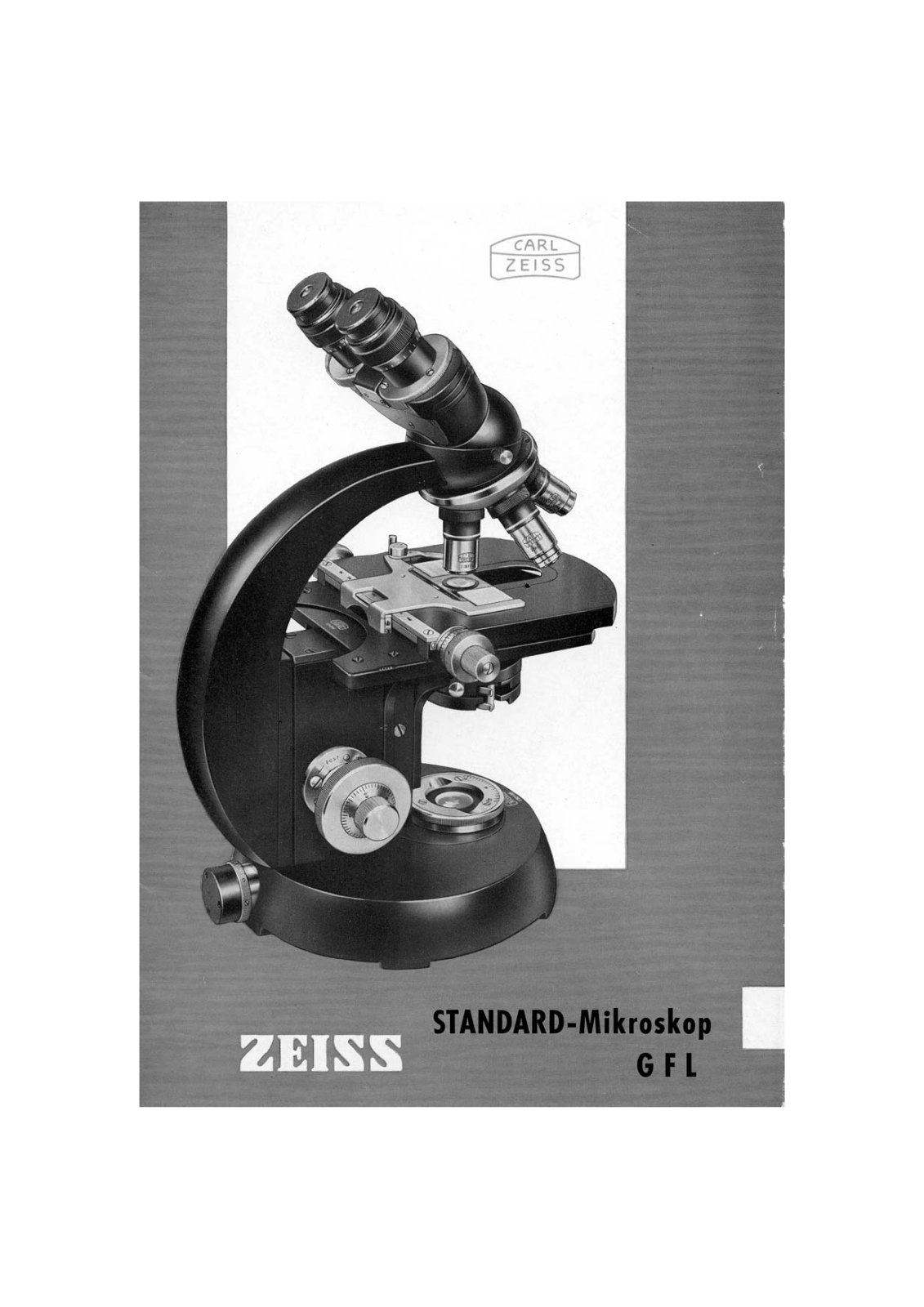 Zeiss Standard GFL User Manual