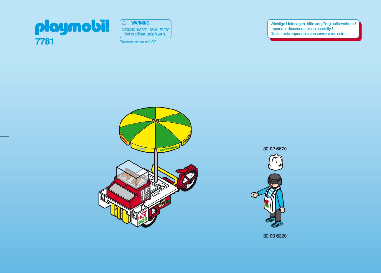 Playmobil 7781 Instructions