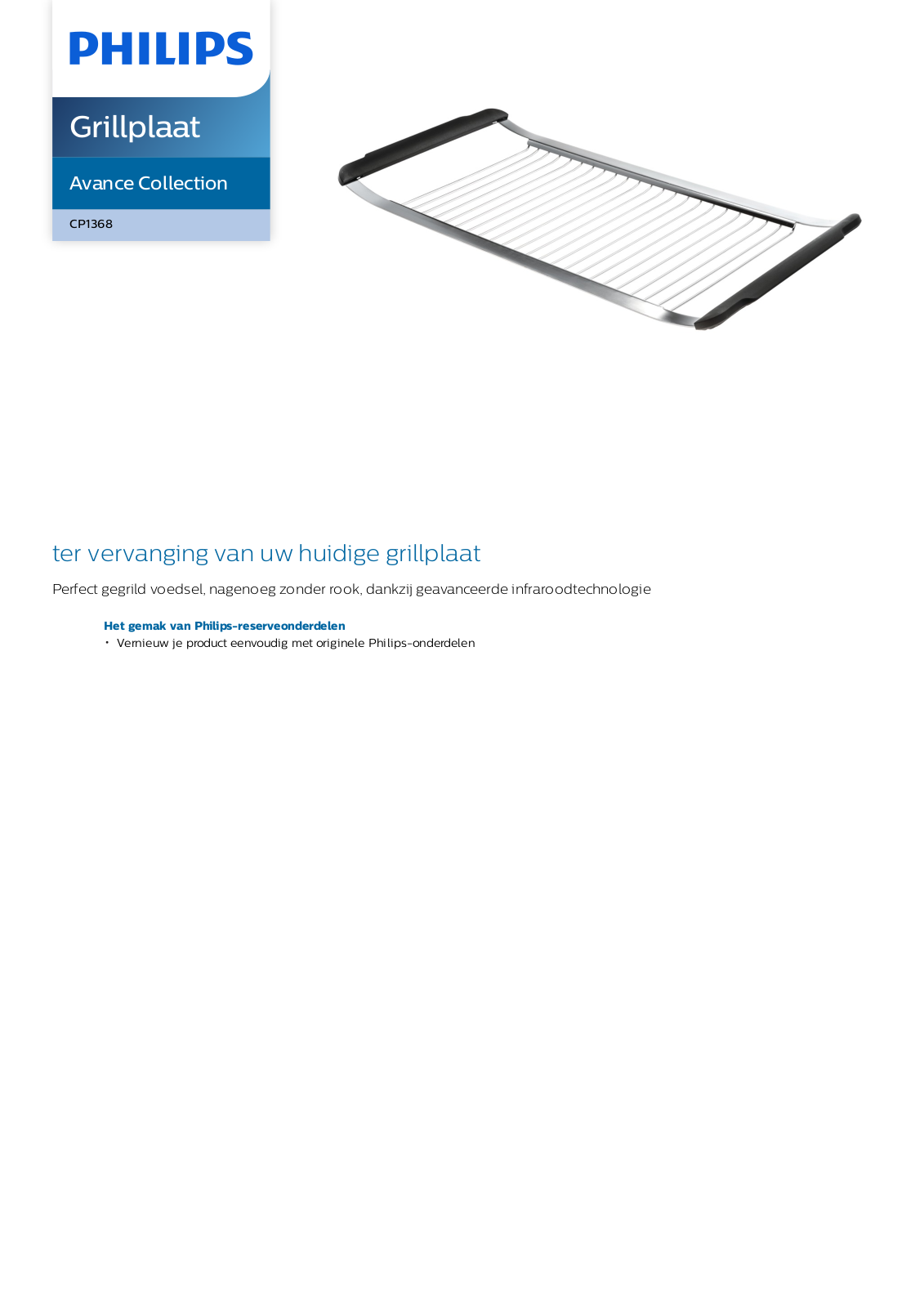 Philips CP1368/01 Leaflet - ManualMachine.com