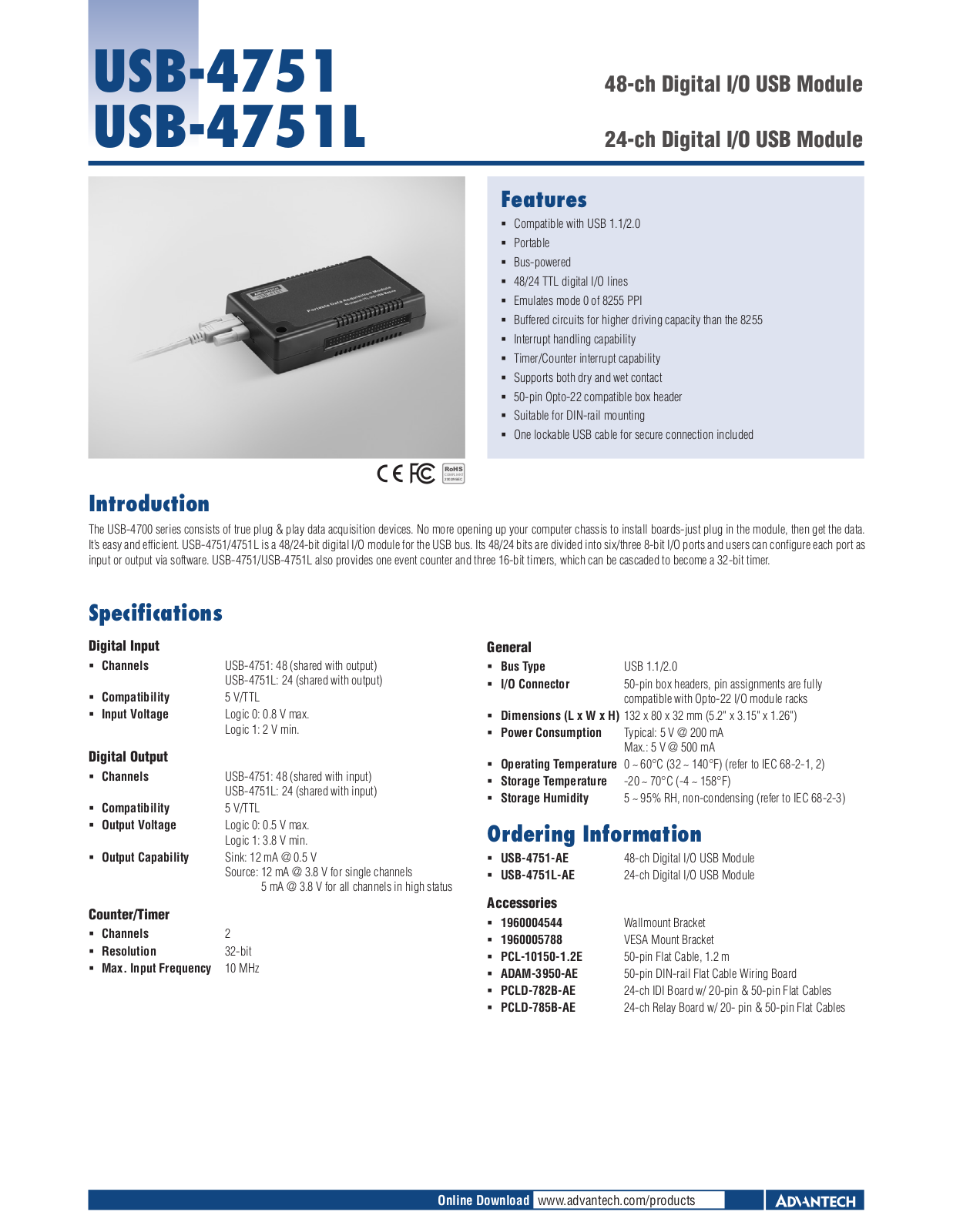 Impulse USB-4751 User Manual