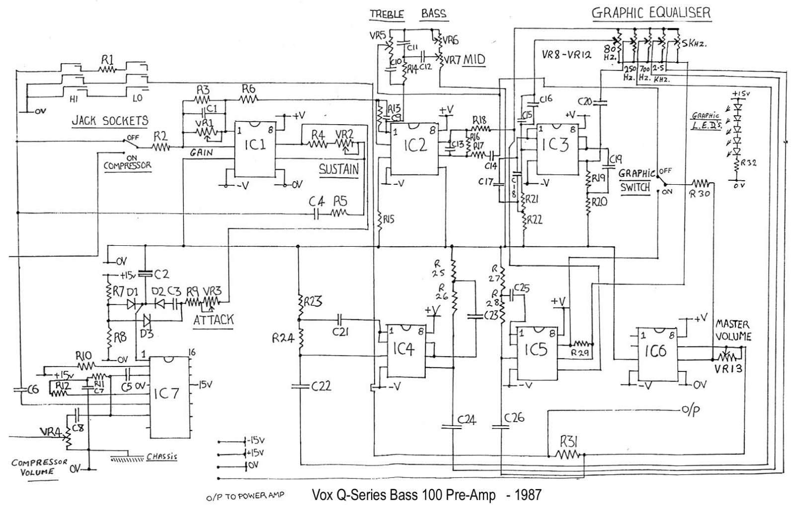 Vox qsbass2 schematic