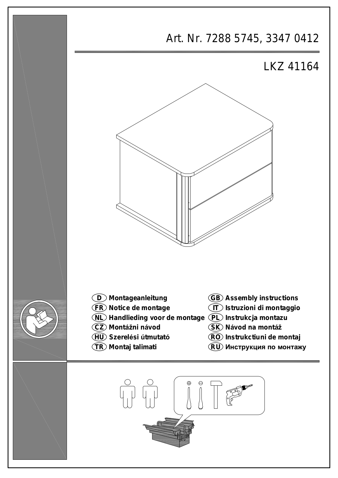 Home affaire Eskil Assembly instructions