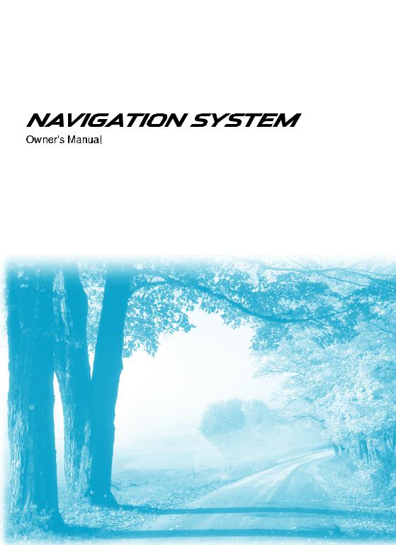 TomTom Mazda Navigation System NVA-SD8110 Owner's Manual