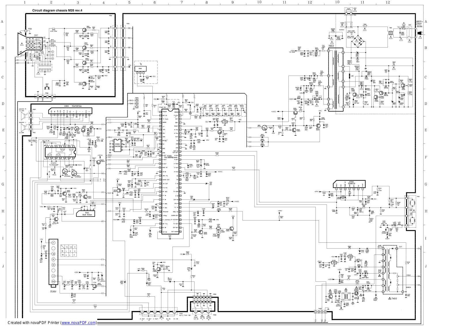 Saturn M28 Schematic