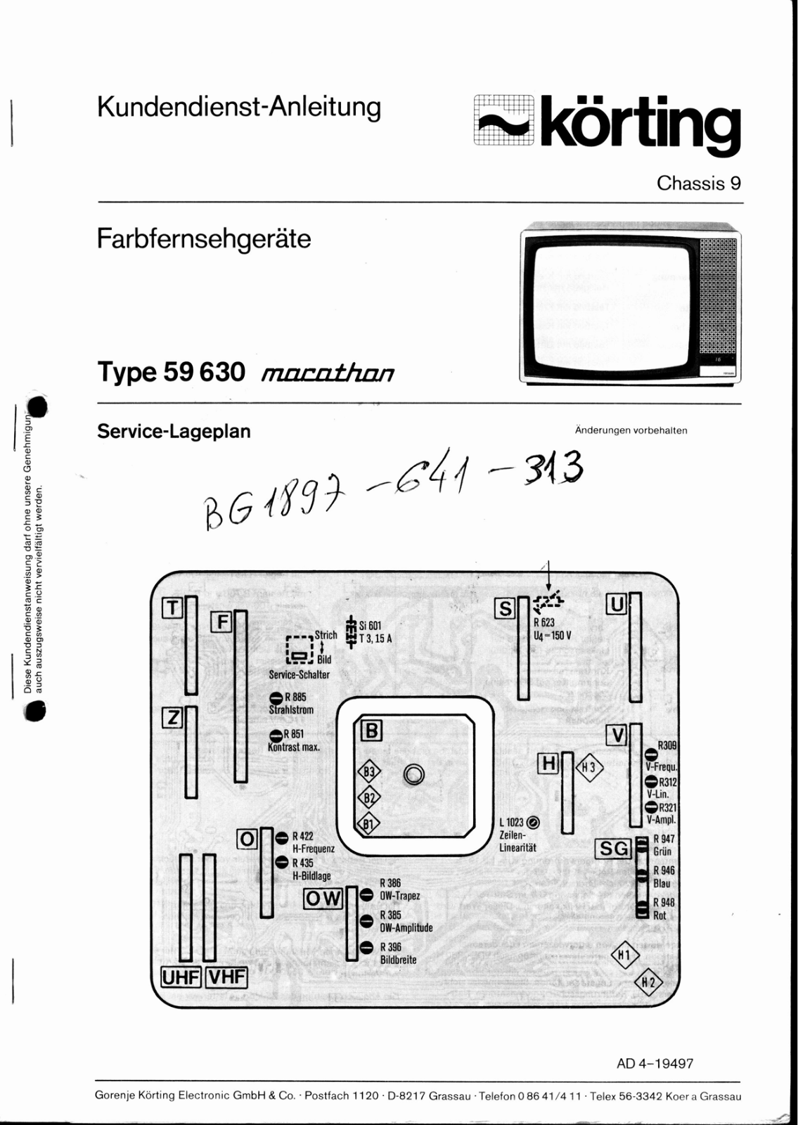 Korting 59630 Schematic