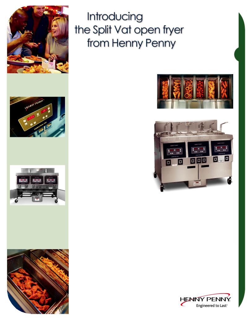 Henny Penny 320 Series General Manual