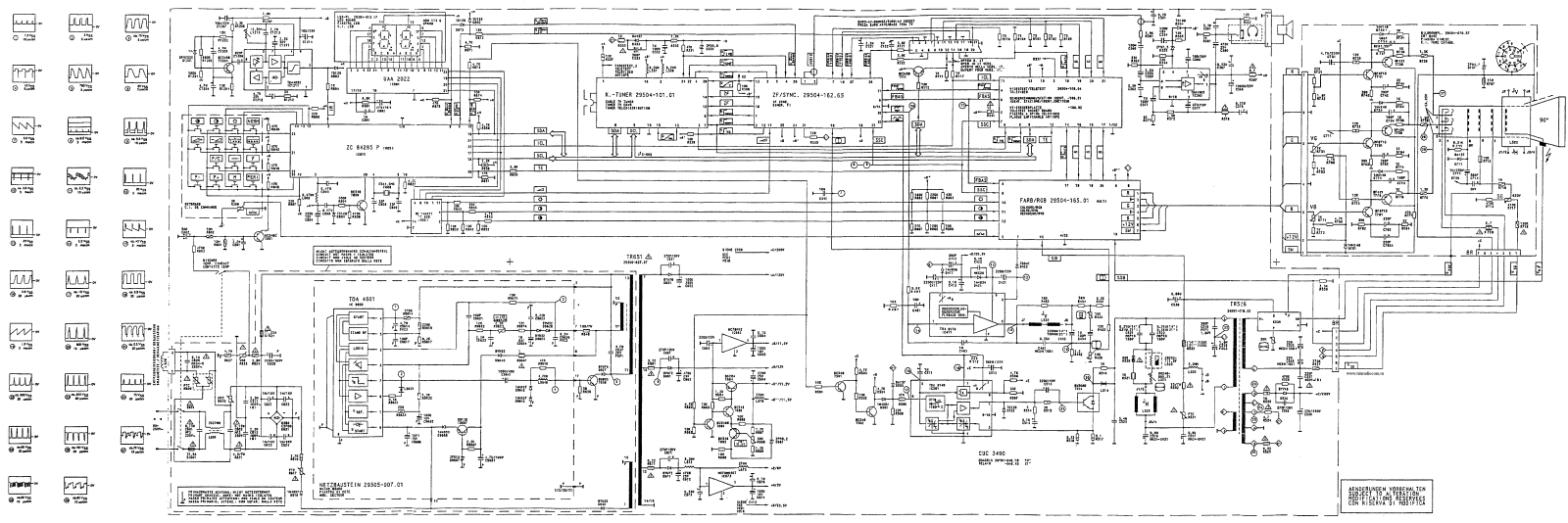 Grundig TV CUC-3490 Schematic