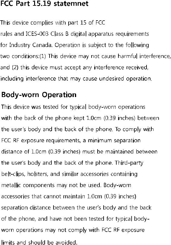 LG D400HN Users manual