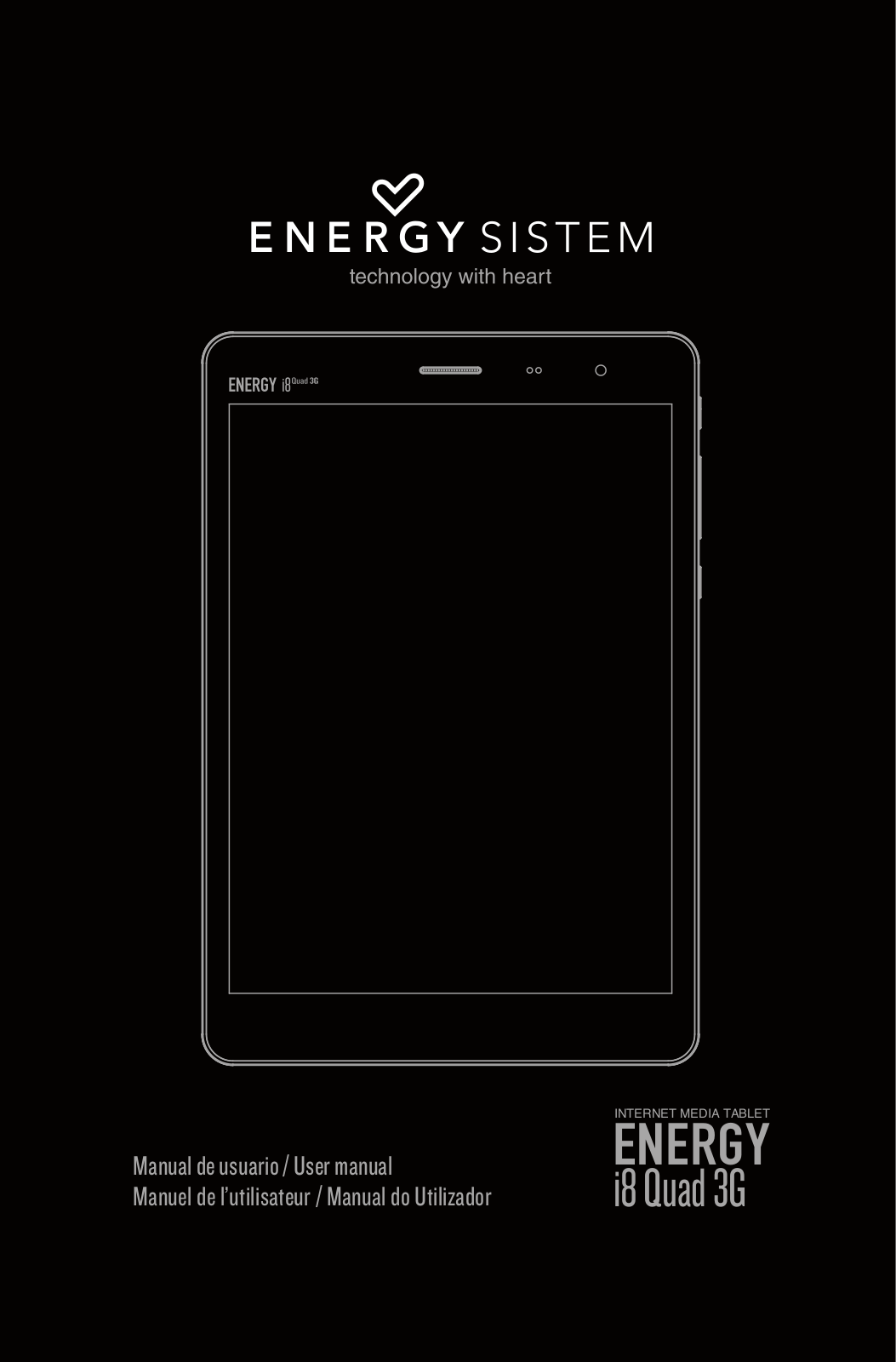Energy Sistem i8 Quad 3G Operating Instructions