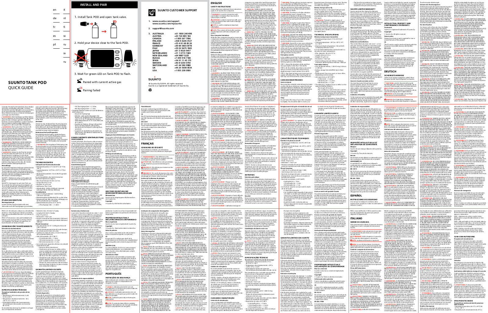 Suunto 21162 User Manual