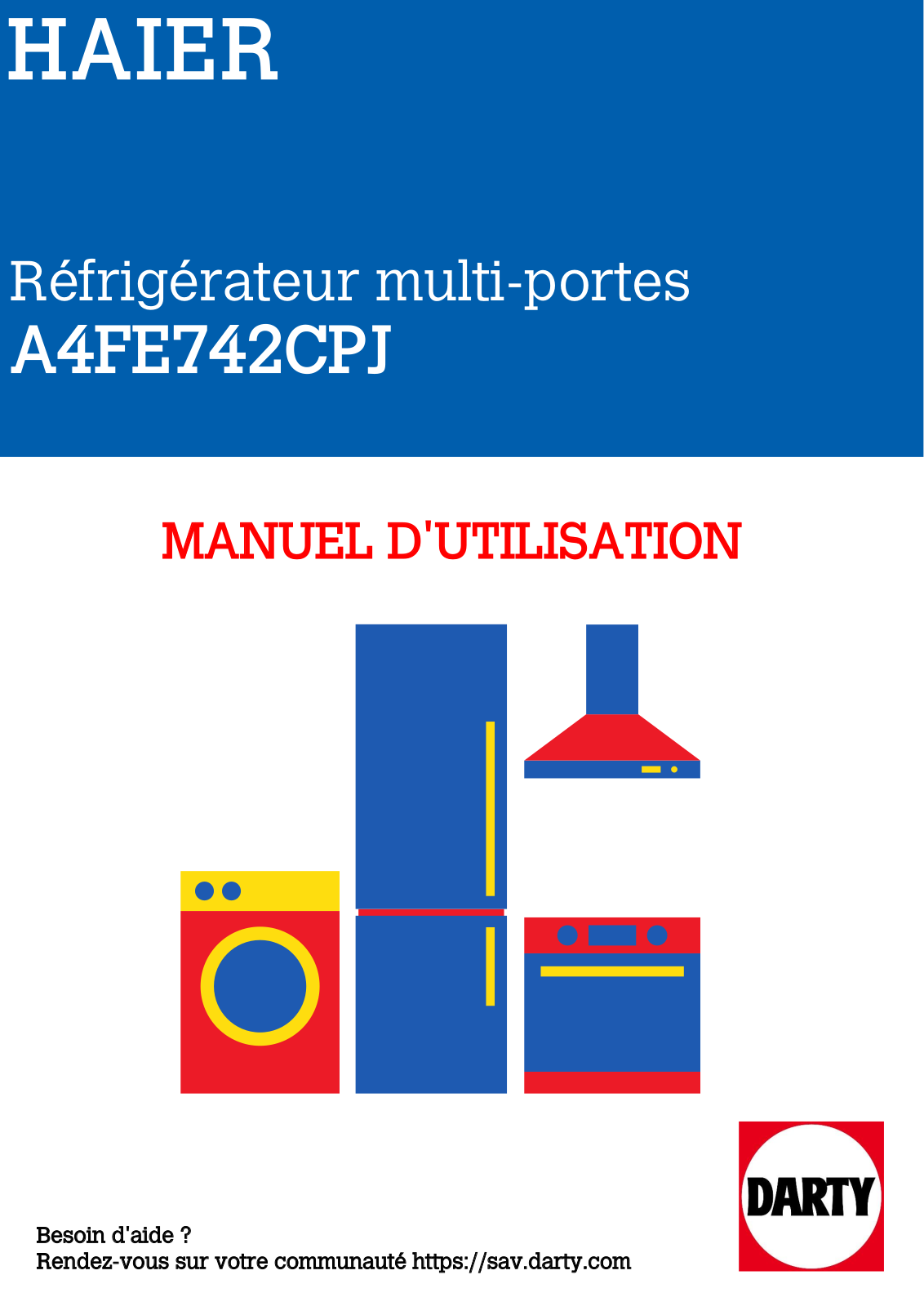 Haier A4FE742CPJ User Manual