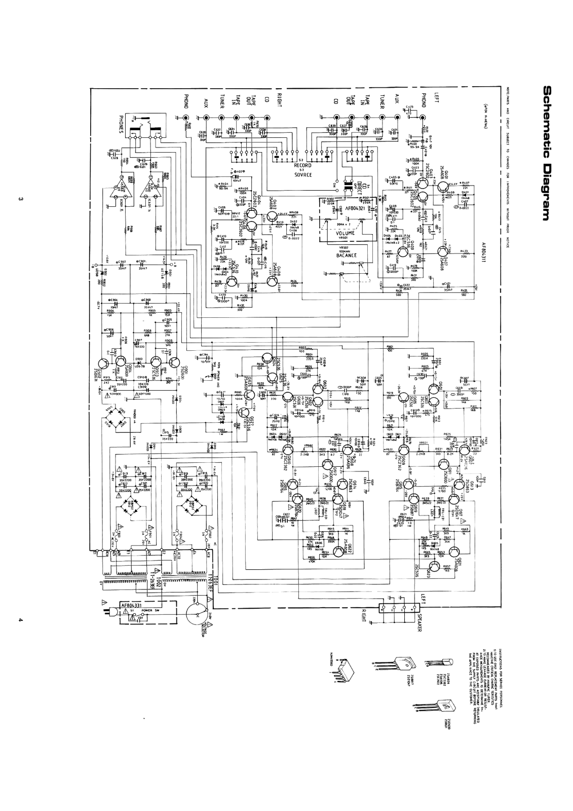 ACOUSTIC A O3 Service Manual