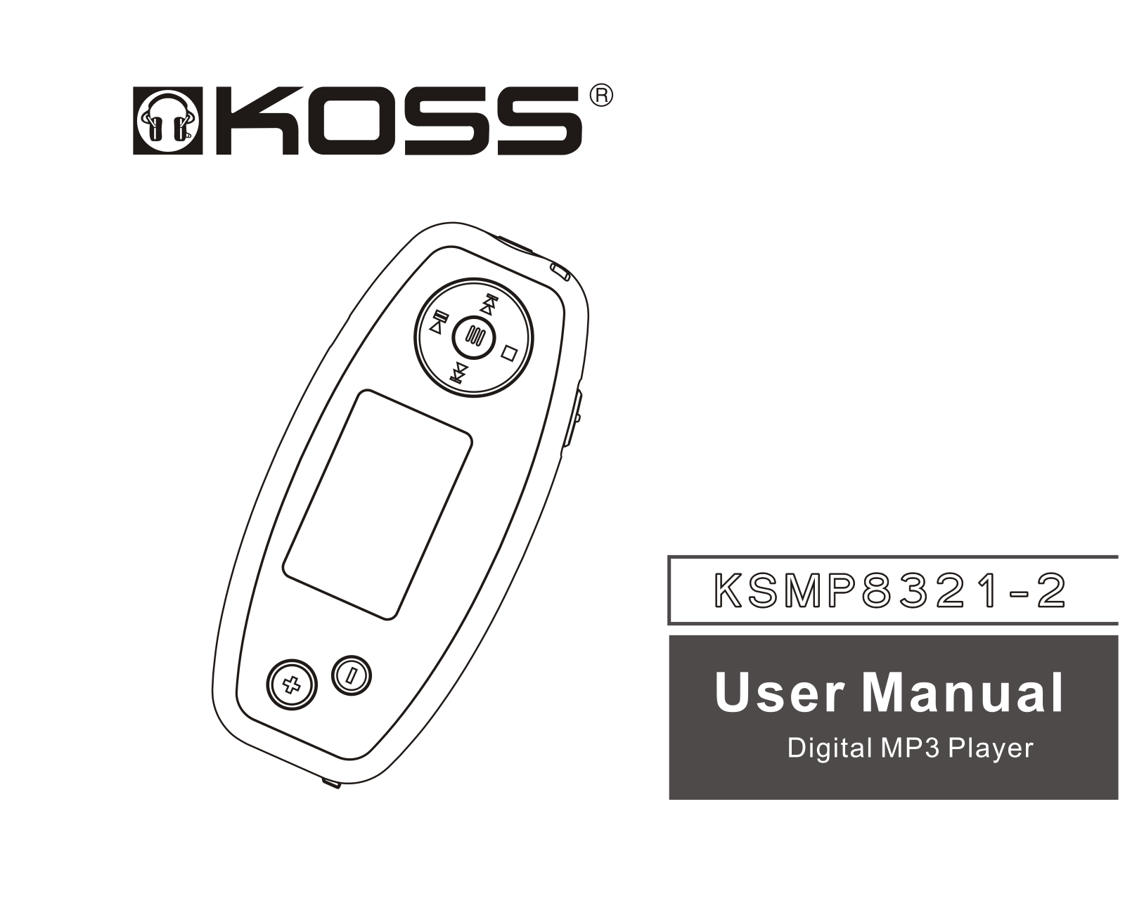 Koss KSMP8321-2 User Manual